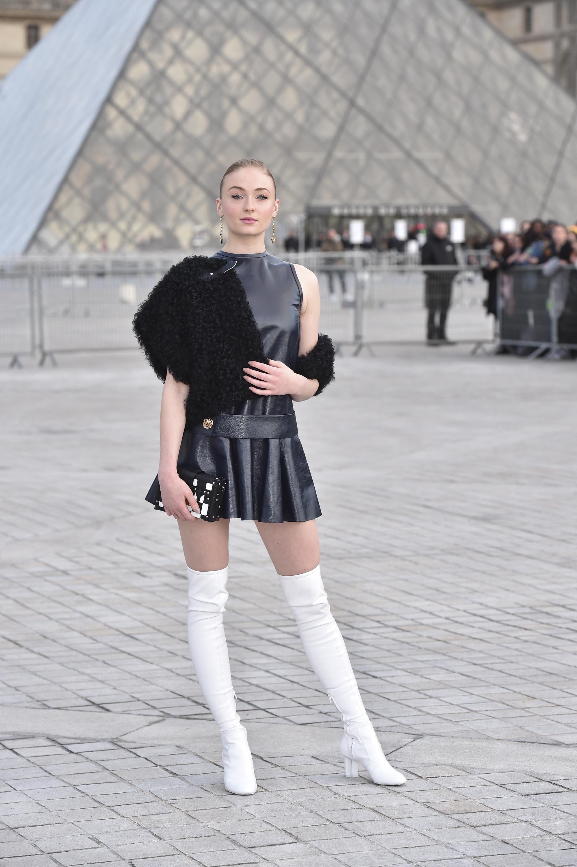 Sophie Turner attends Louis Vuitton Show