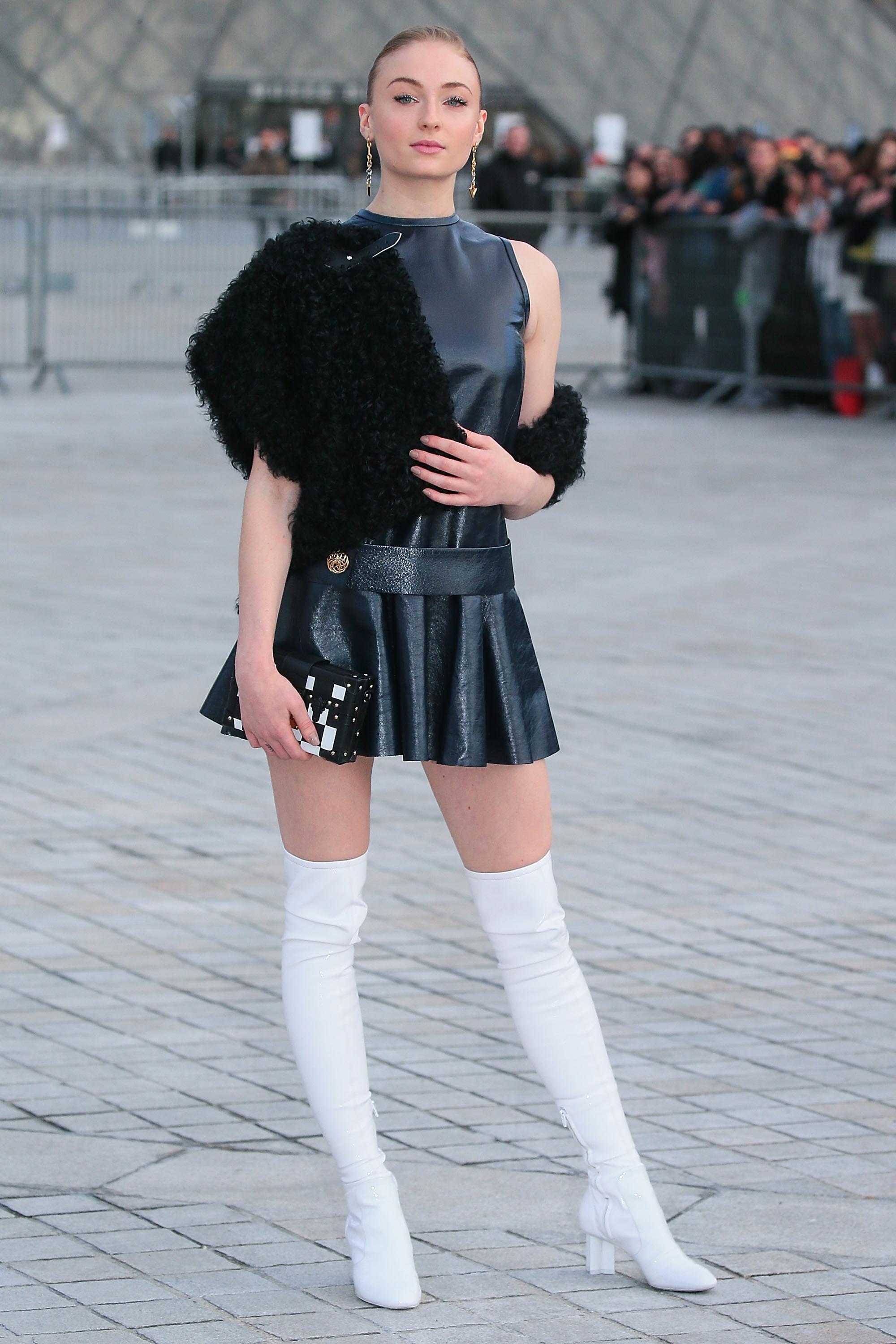 Sophie Turner attends Louis Vuitton Show