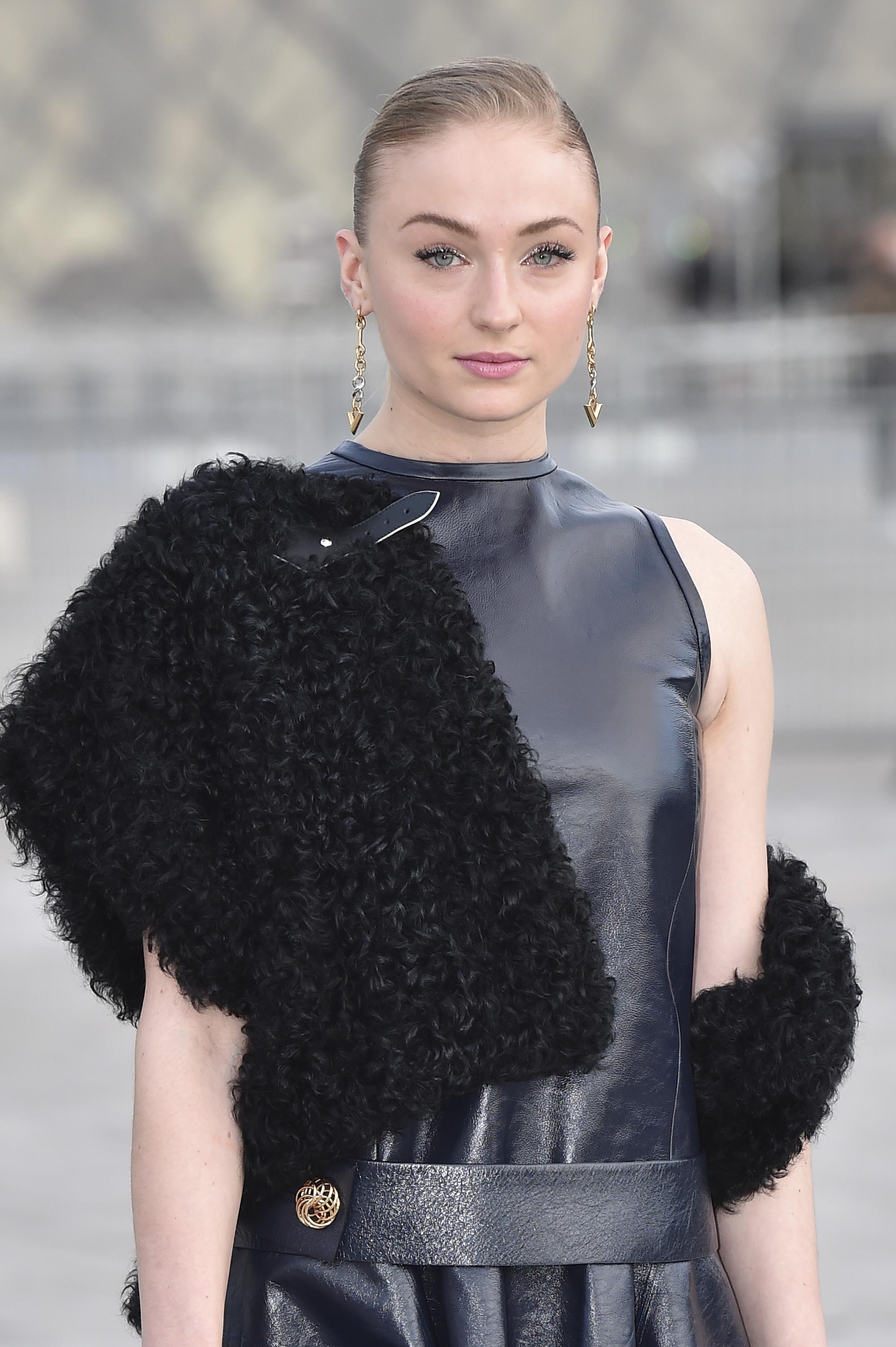 Sophie Turner attends Louis Vuitton Show