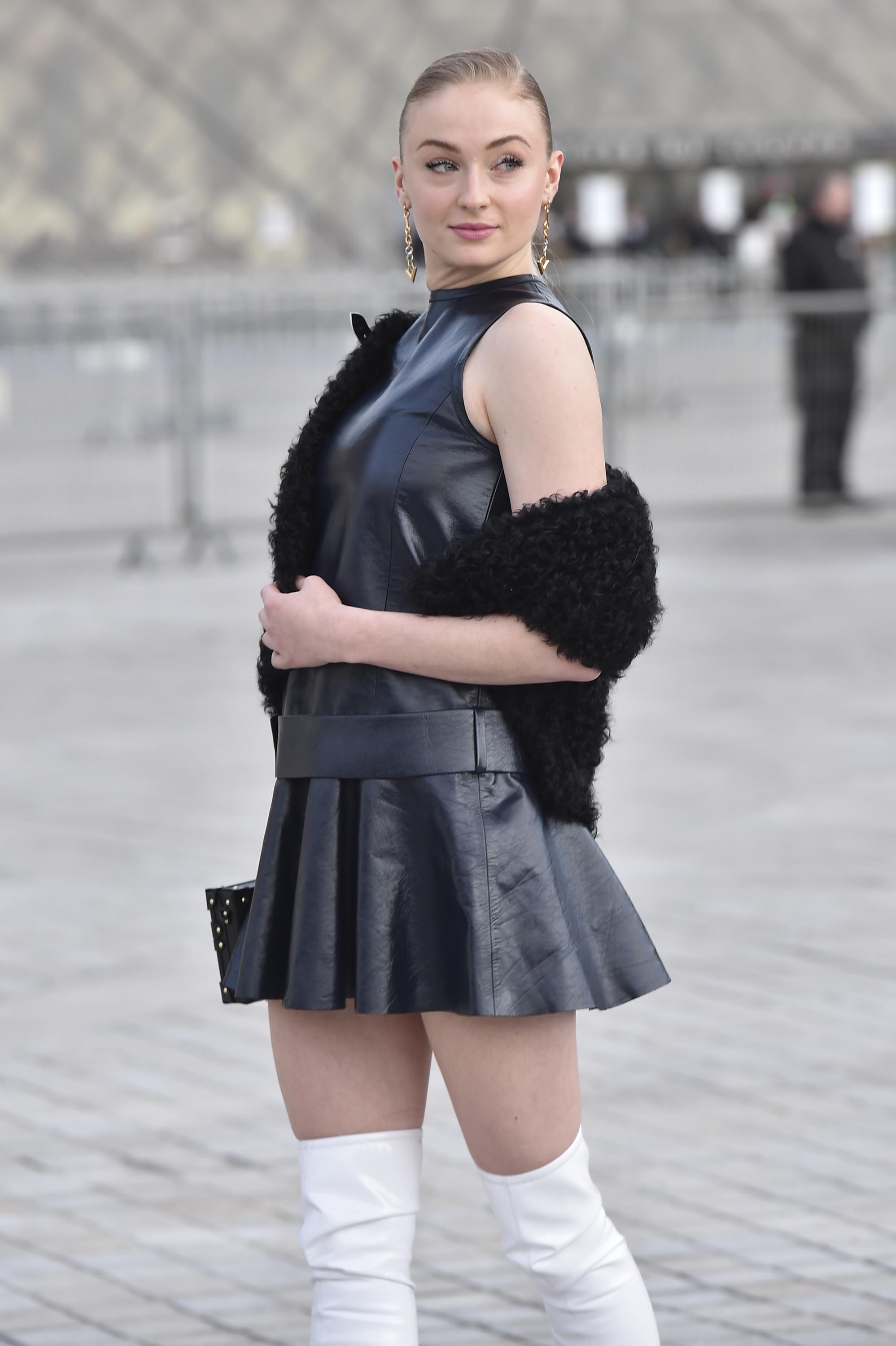 Sophie Turner attends Louis Vuitton Show