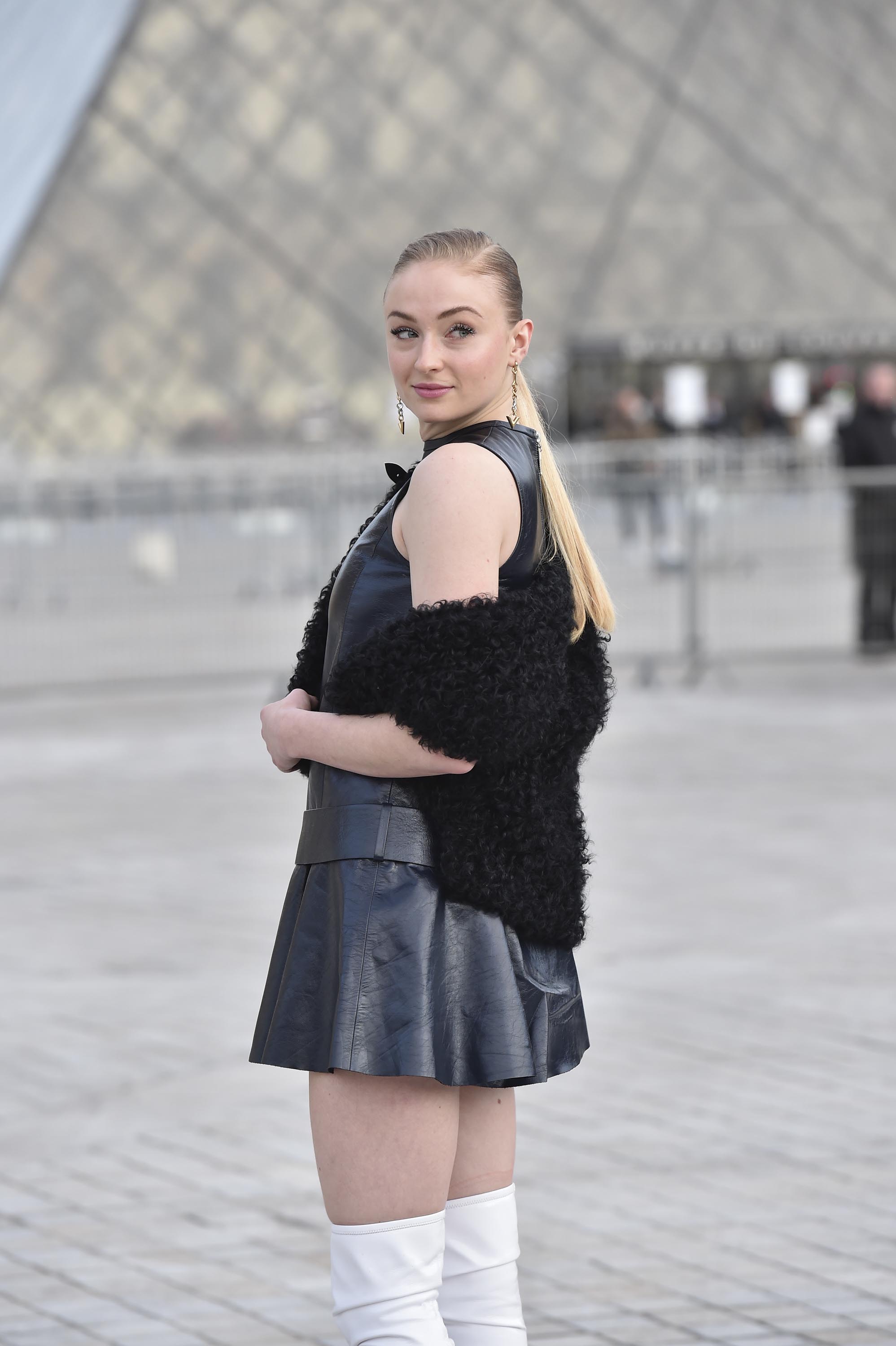 Sophie Turner attends Louis Vuitton Show