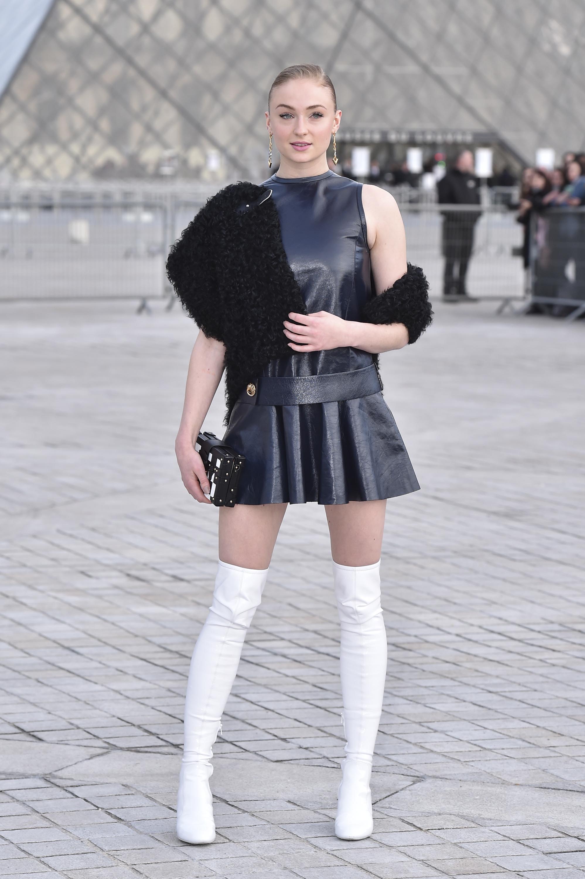 Sophie Turner attends Louis Vuitton Show