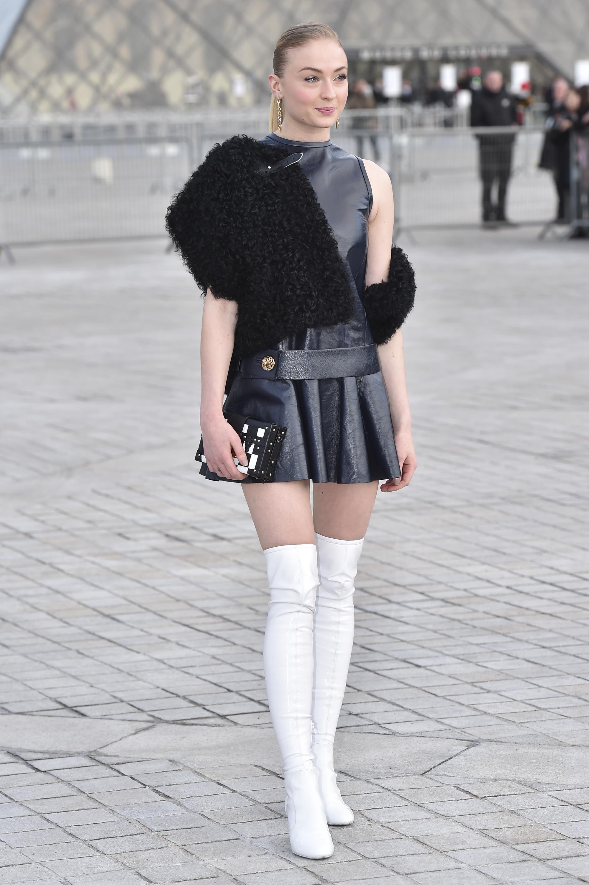 Sophie Turner attends Louis Vuitton Show
