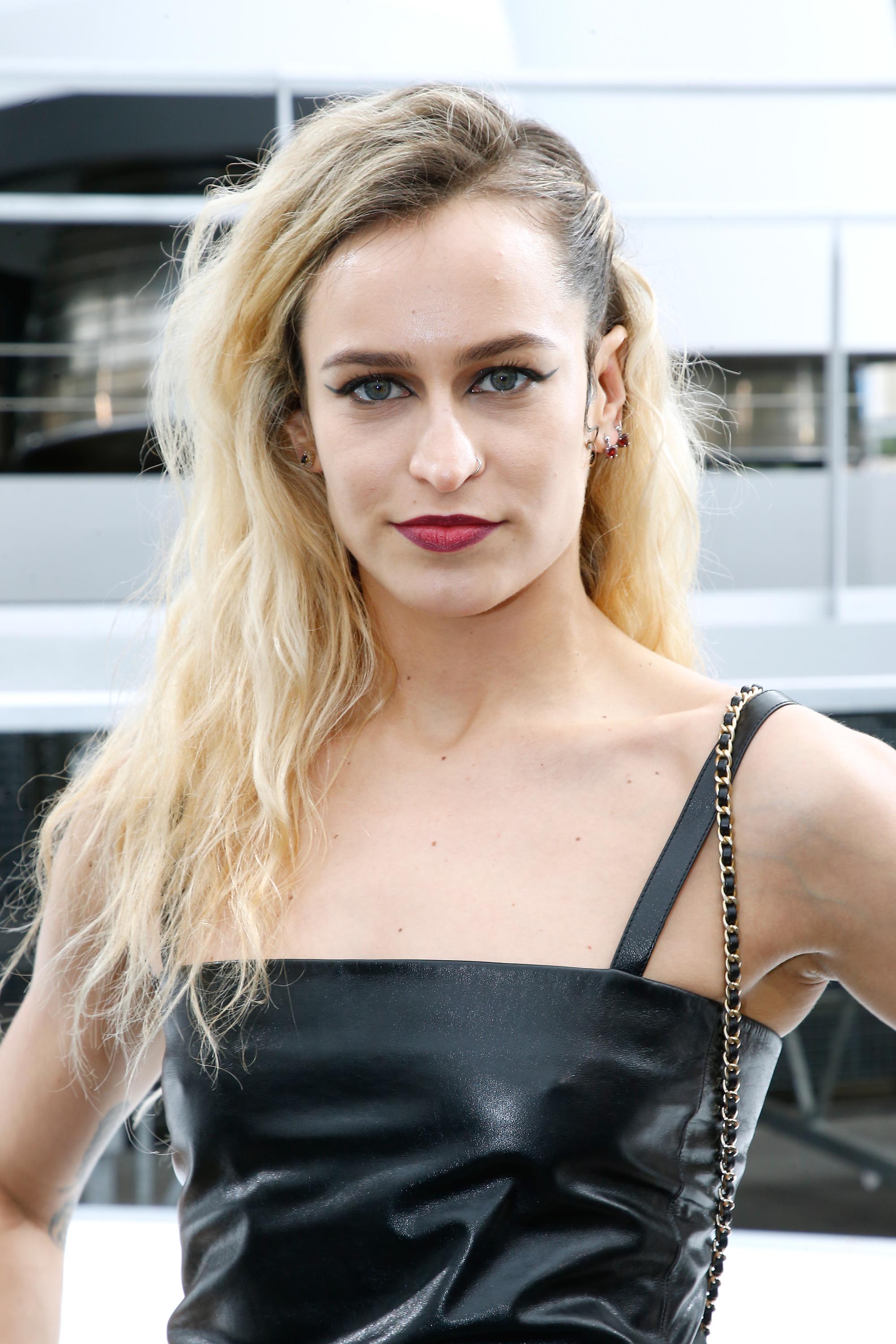 Alice Dellal attends the Chanel show