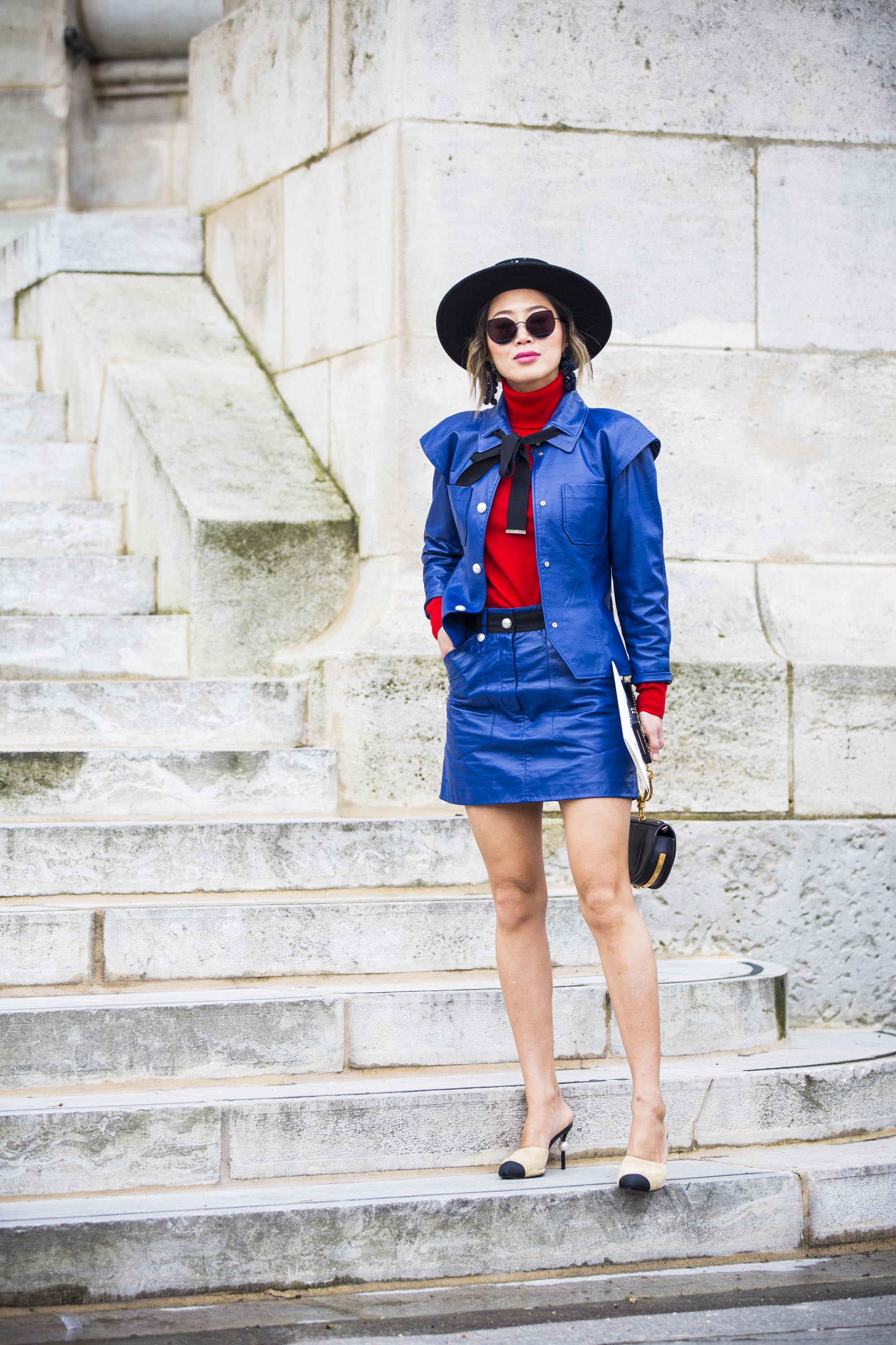 Street Style during Paris Fashion Week