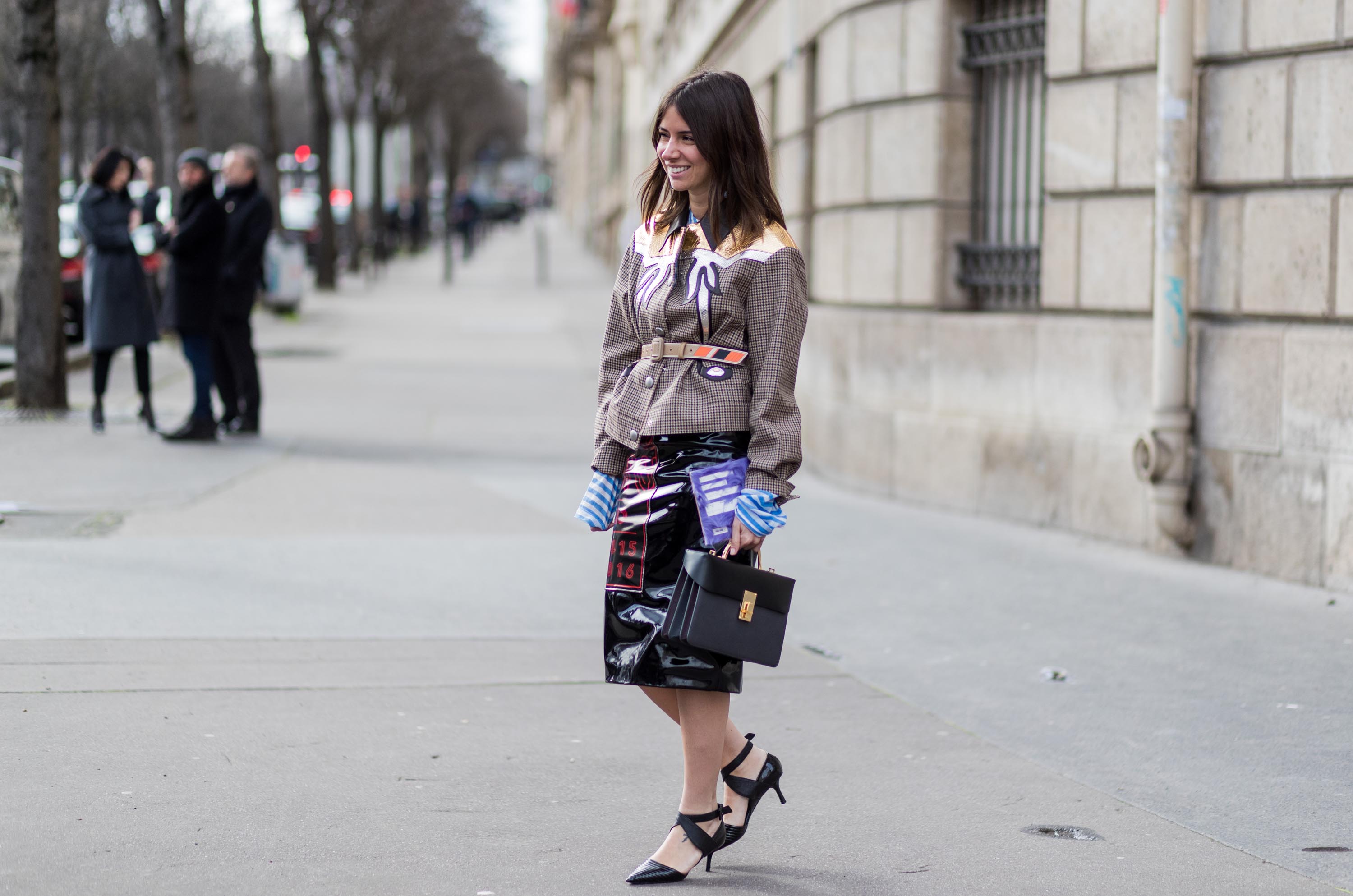 Street Style during Paris Fashion Week