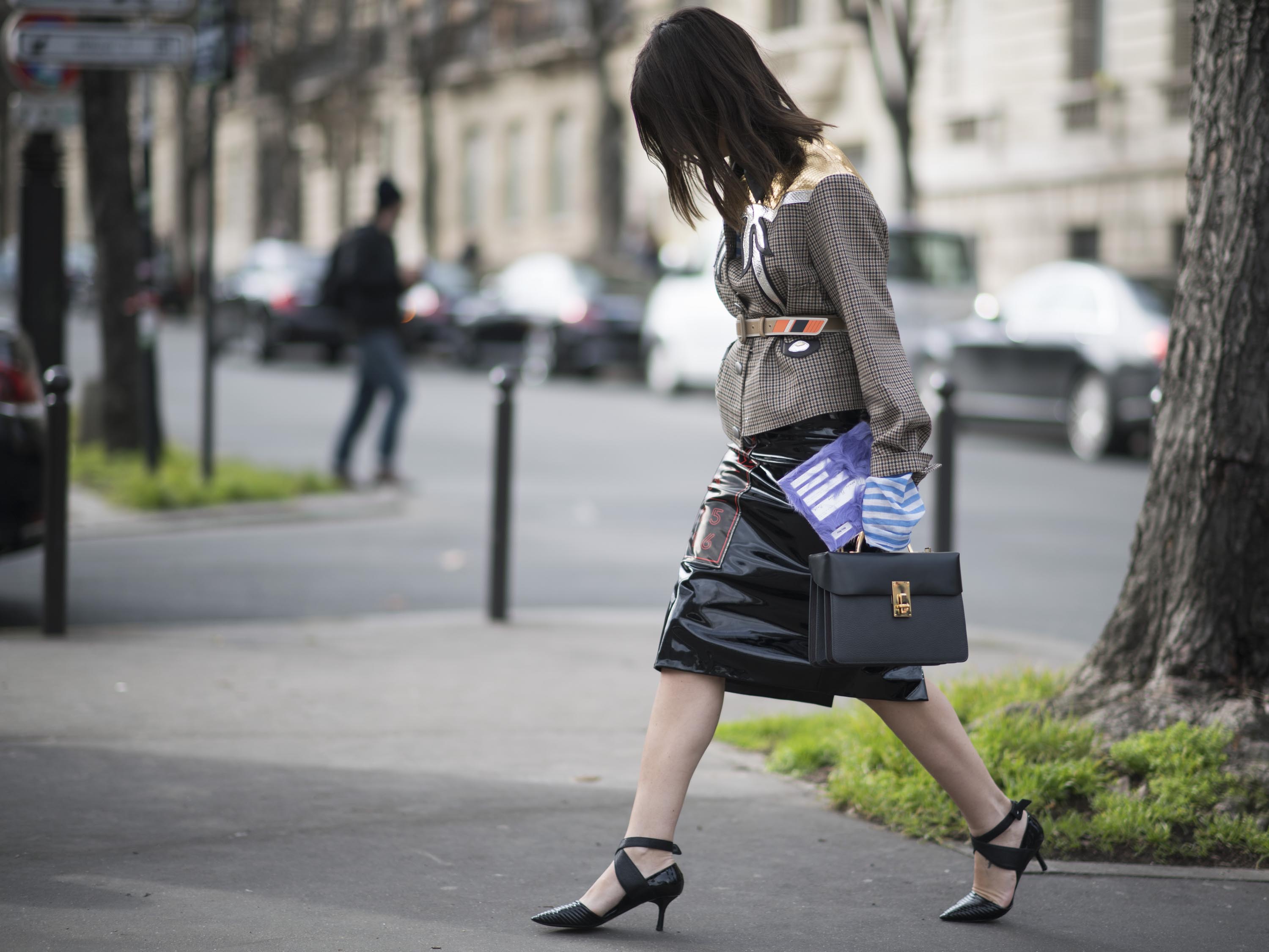 Street Style during Paris Fashion Week