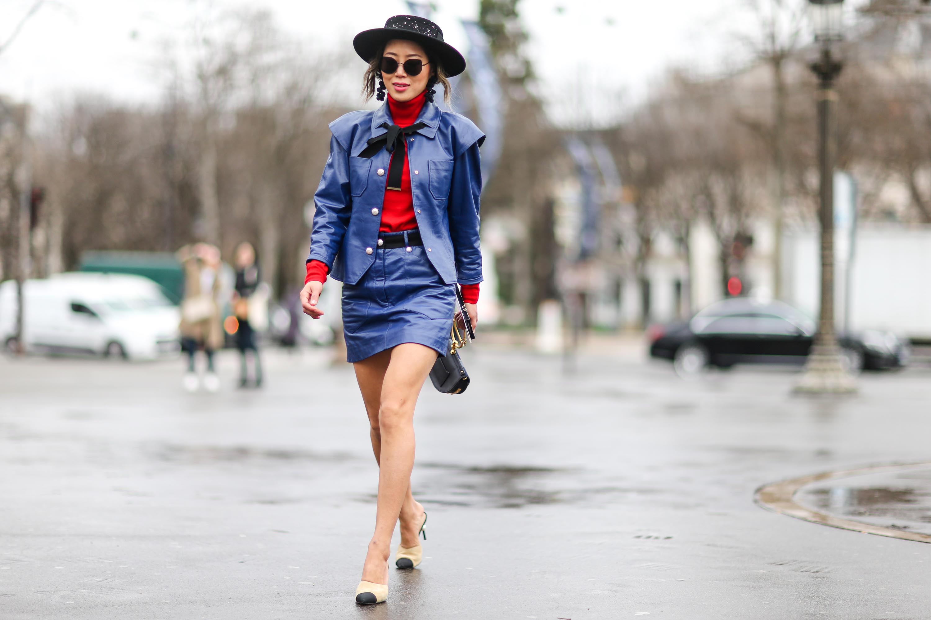 Street Style during Paris Fashion Week