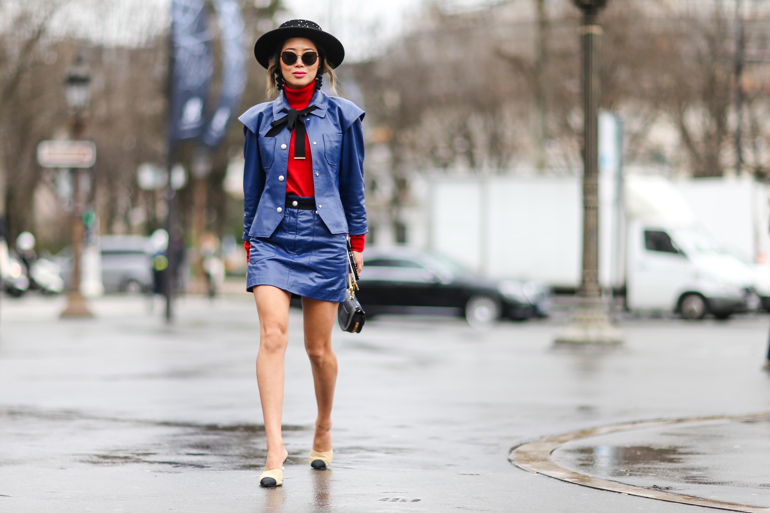 Street Style during Paris Fashion Week