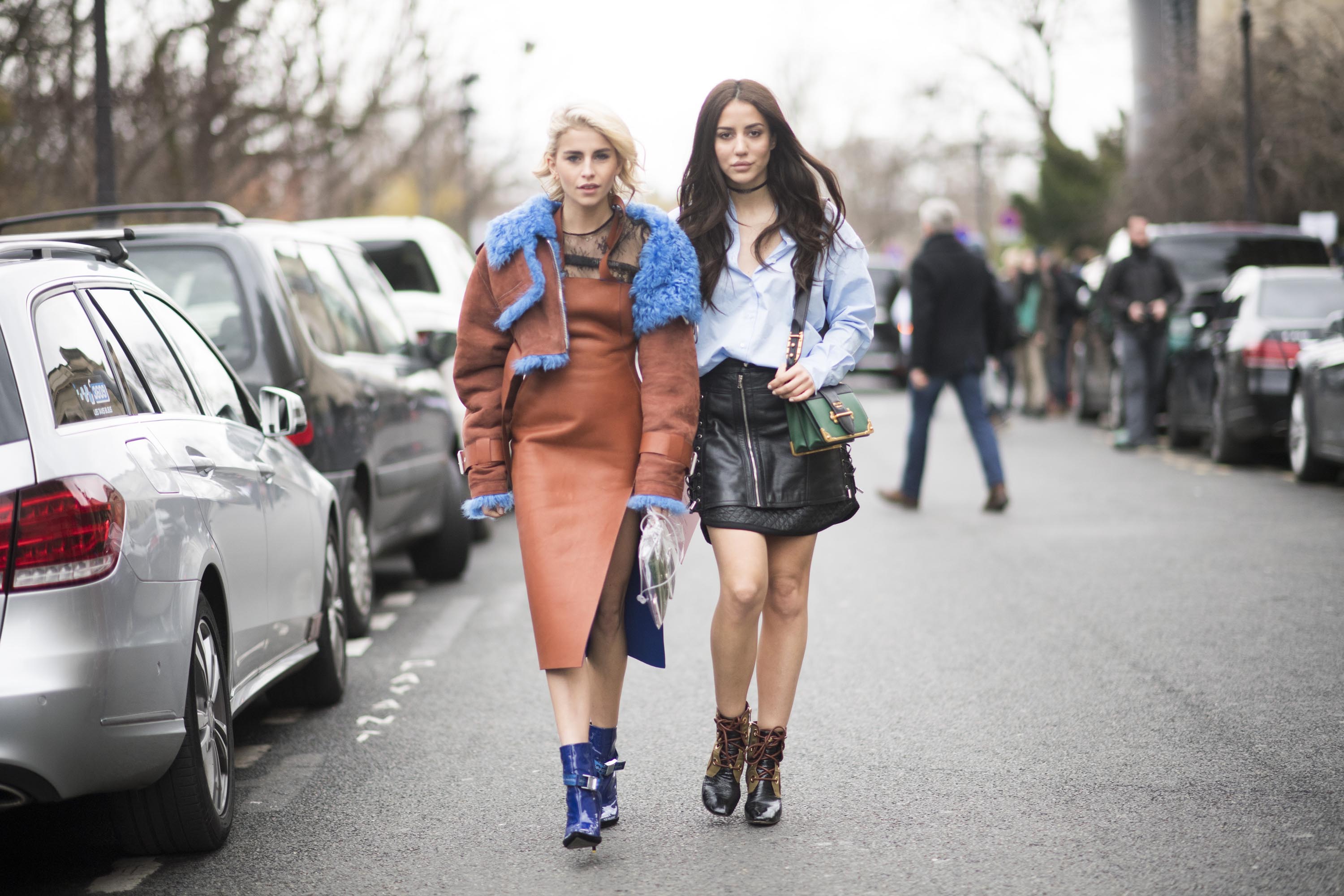 Street Style during Paris Fashion Week