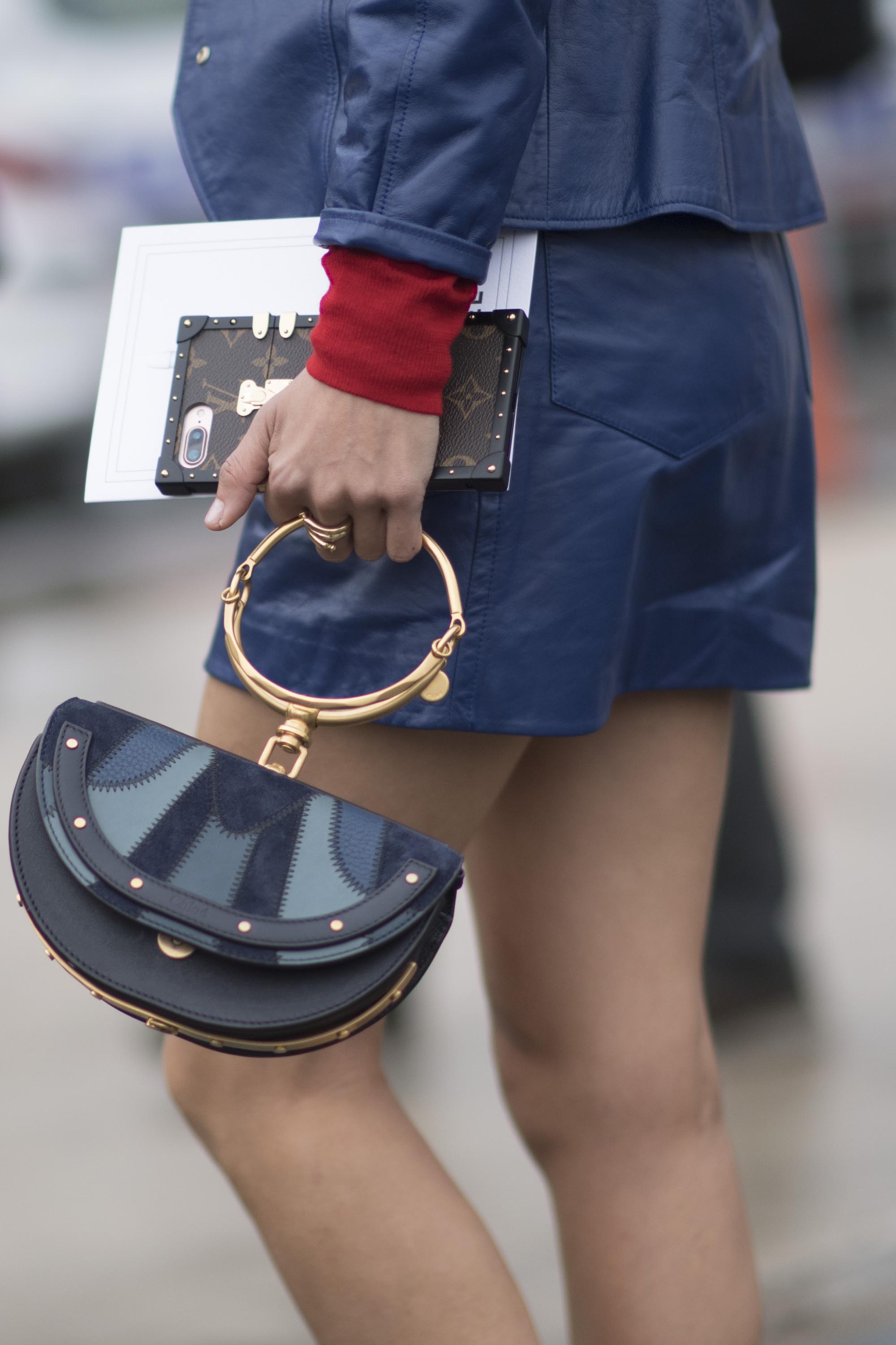 Street Style during Paris Fashion Week