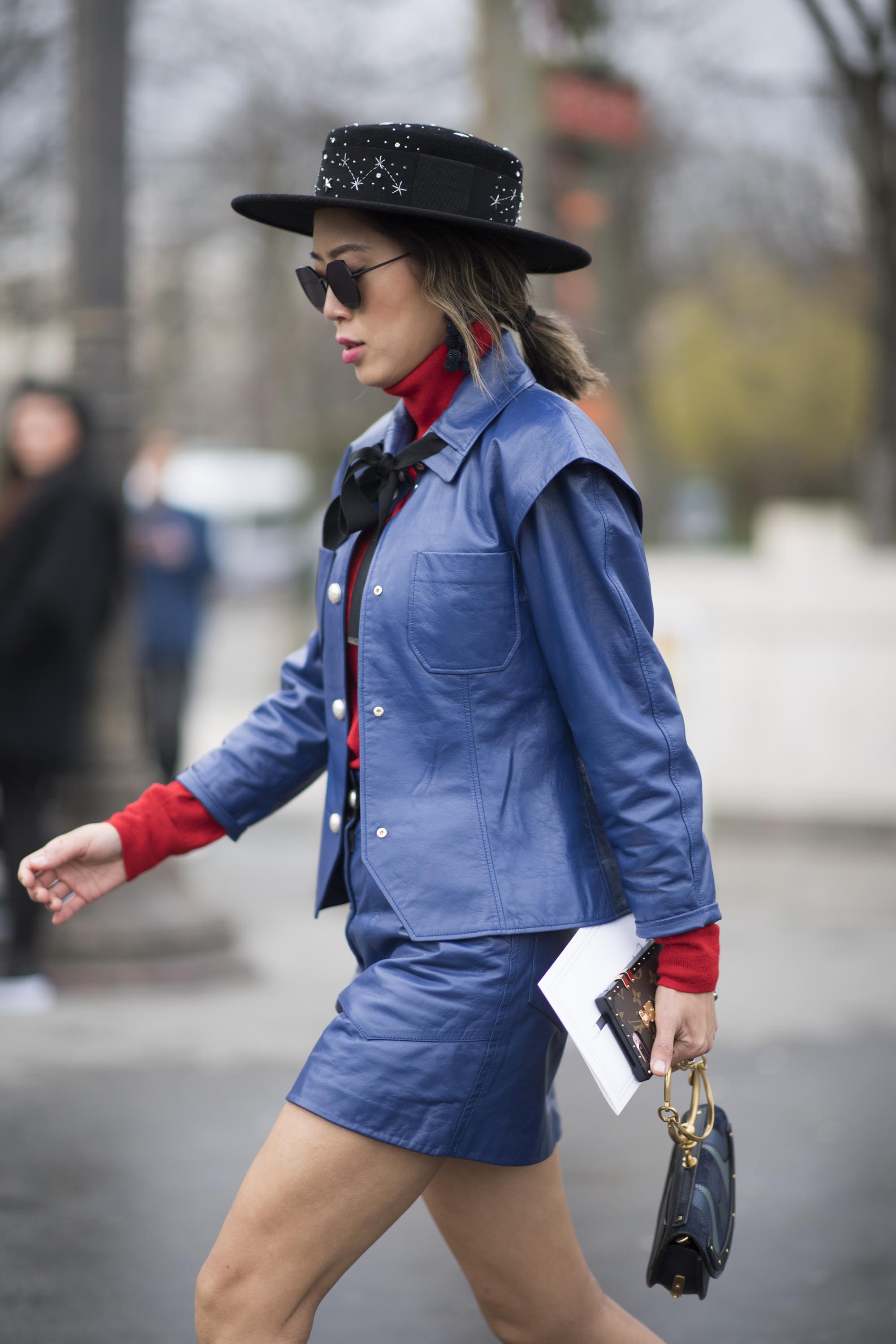 Street Style during Paris Fashion Week