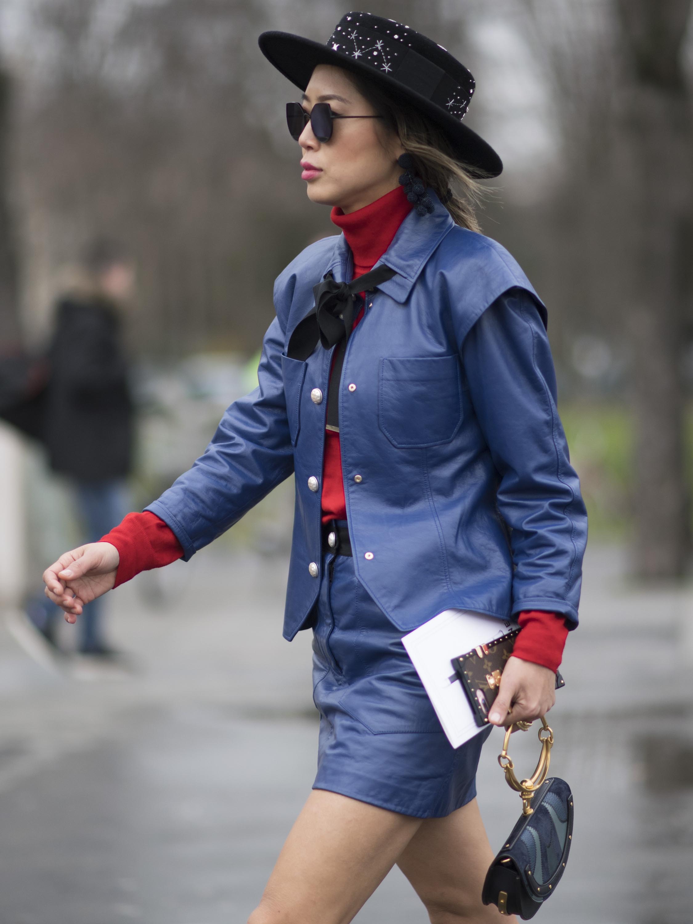 Street Style during Paris Fashion Week