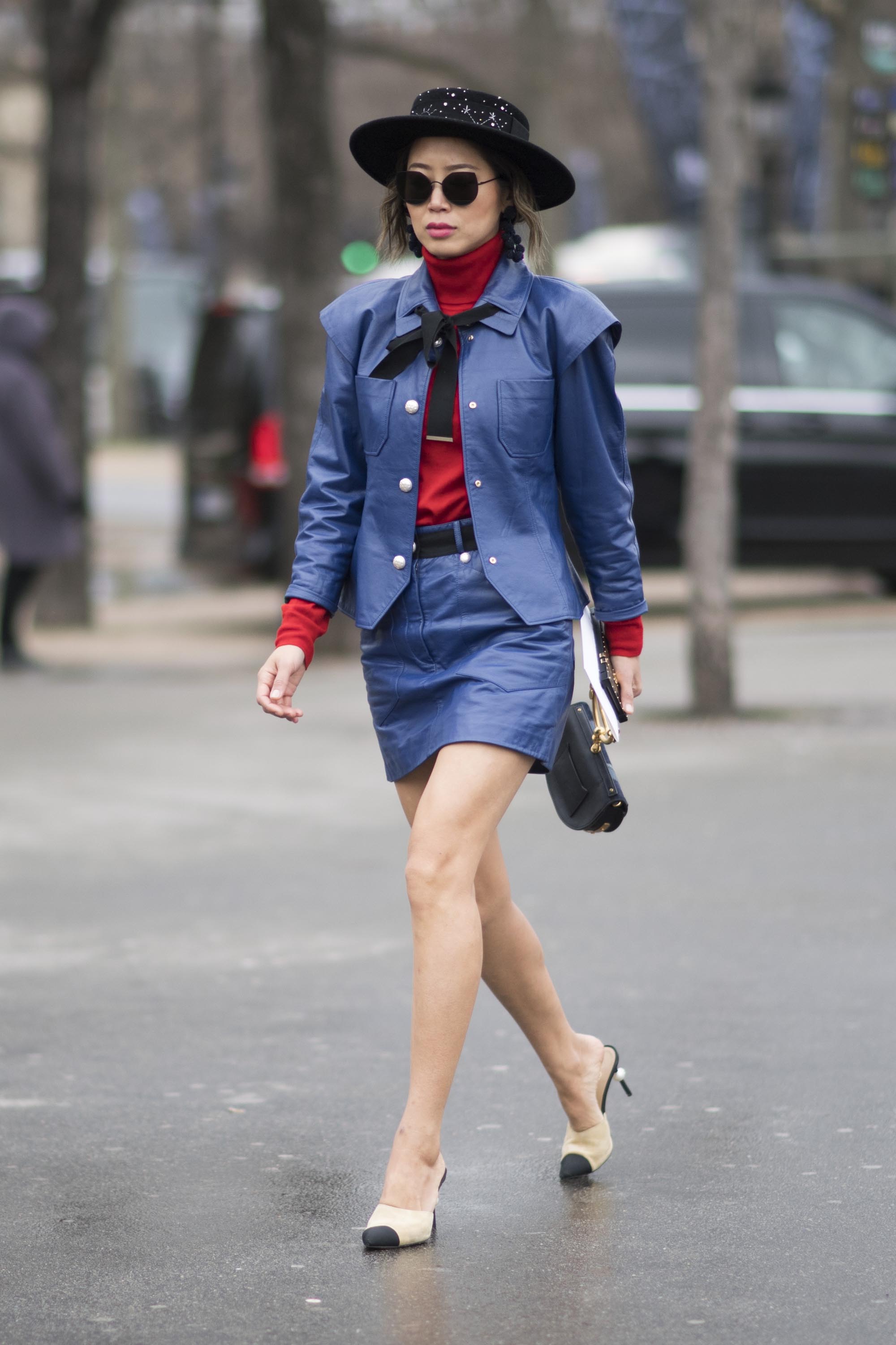 Street Style during Paris Fashion Week