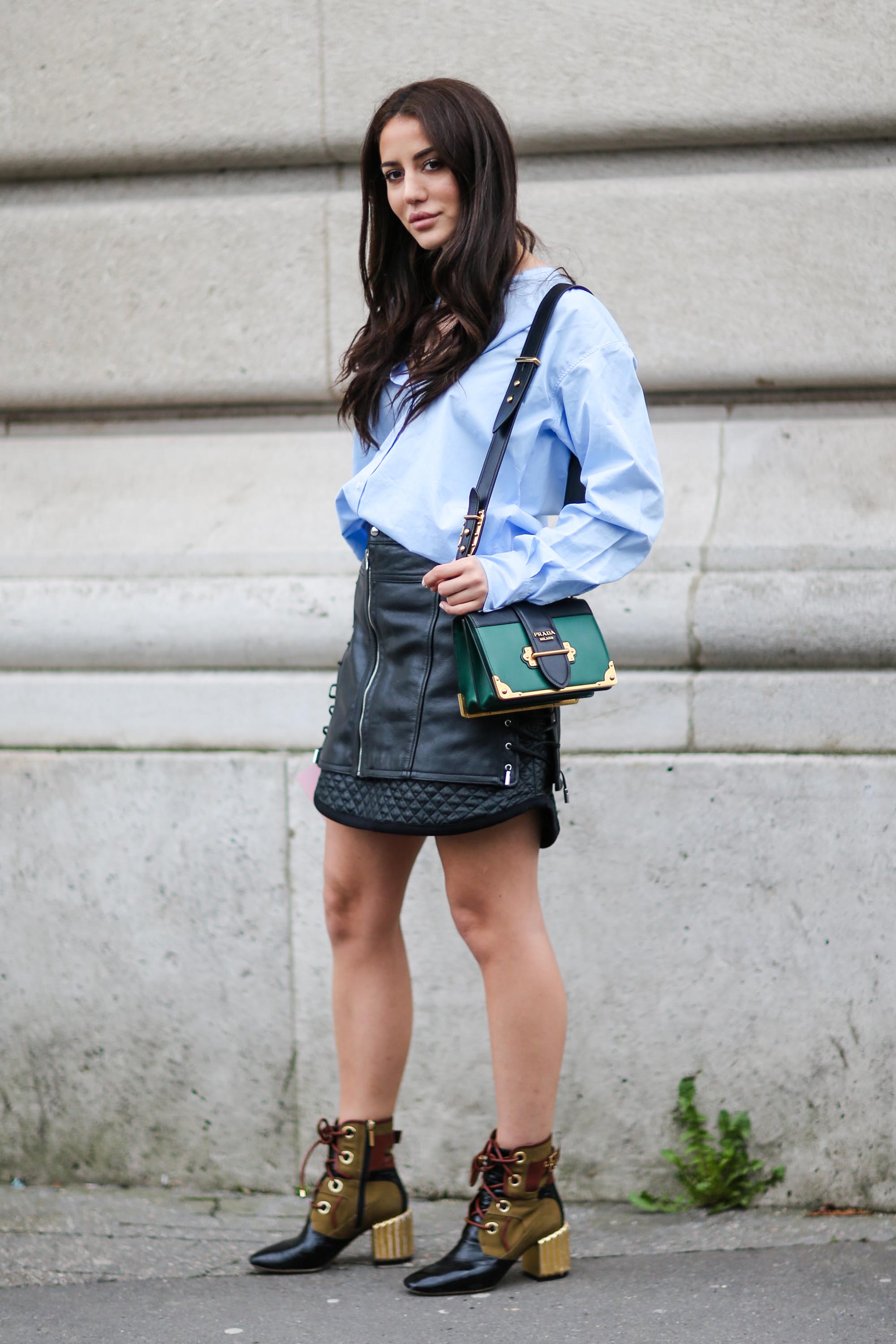 Street Style during Paris Fashion Week