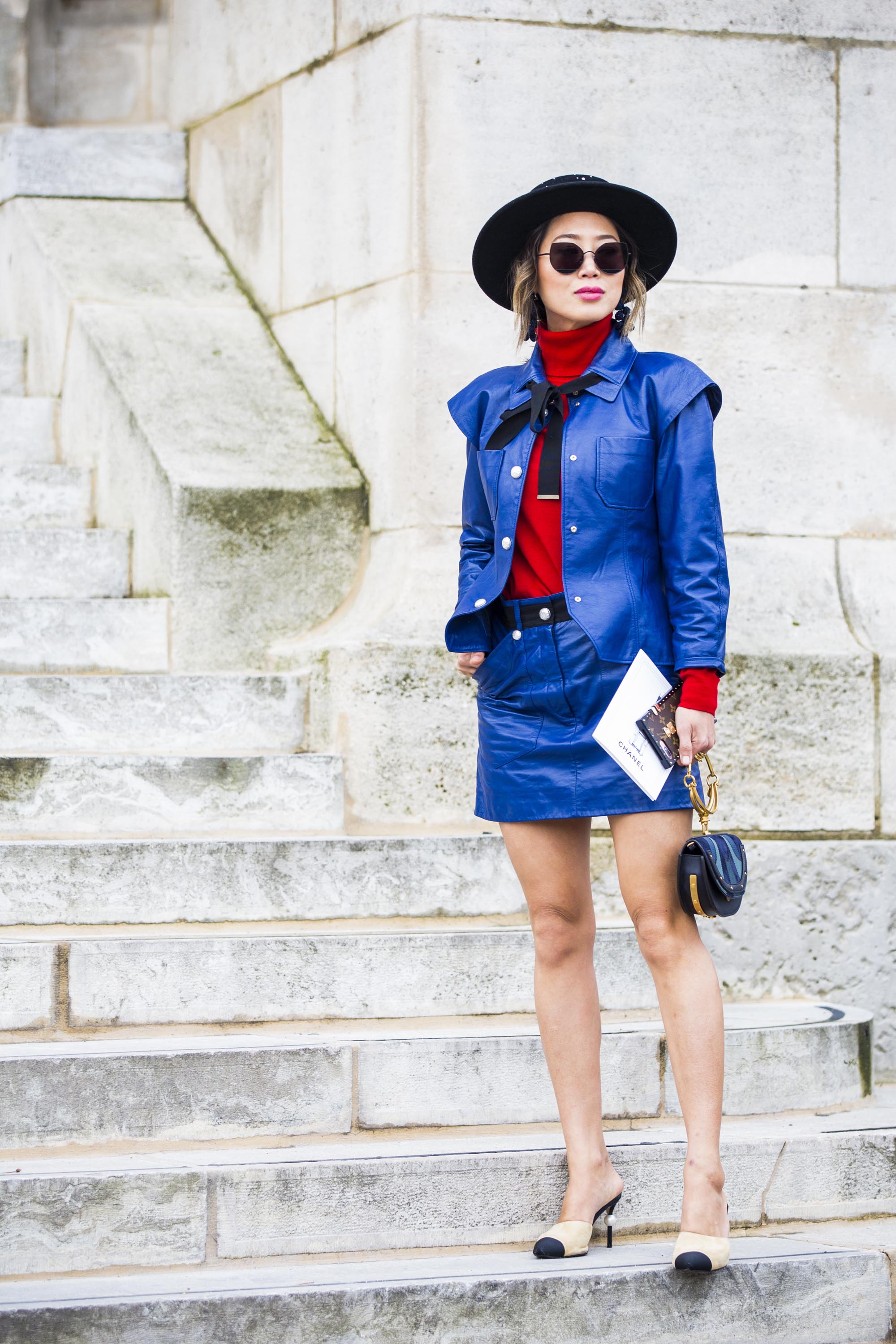 Street Style during Paris Fashion Week