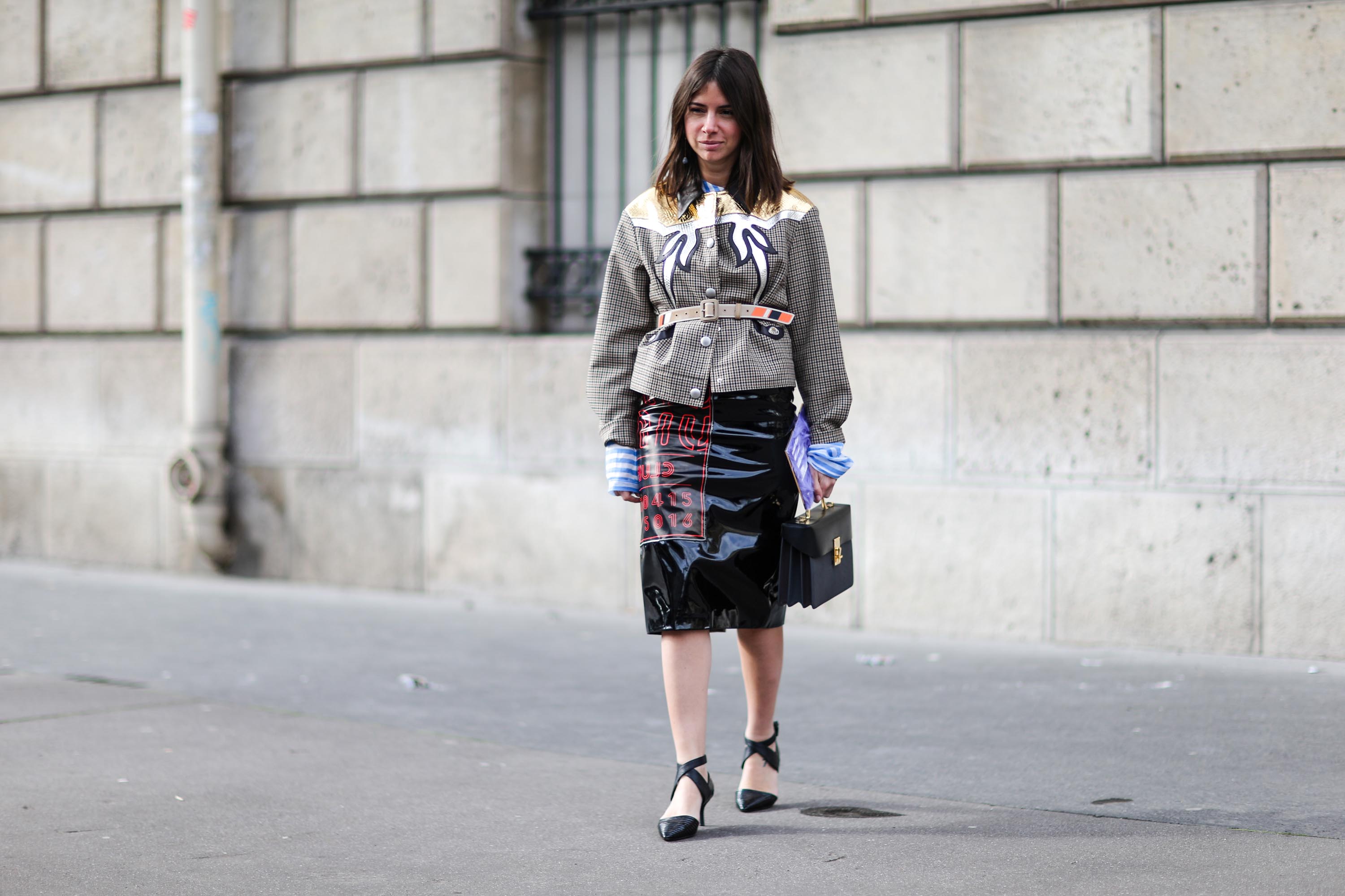 Street Style during Paris Fashion Week