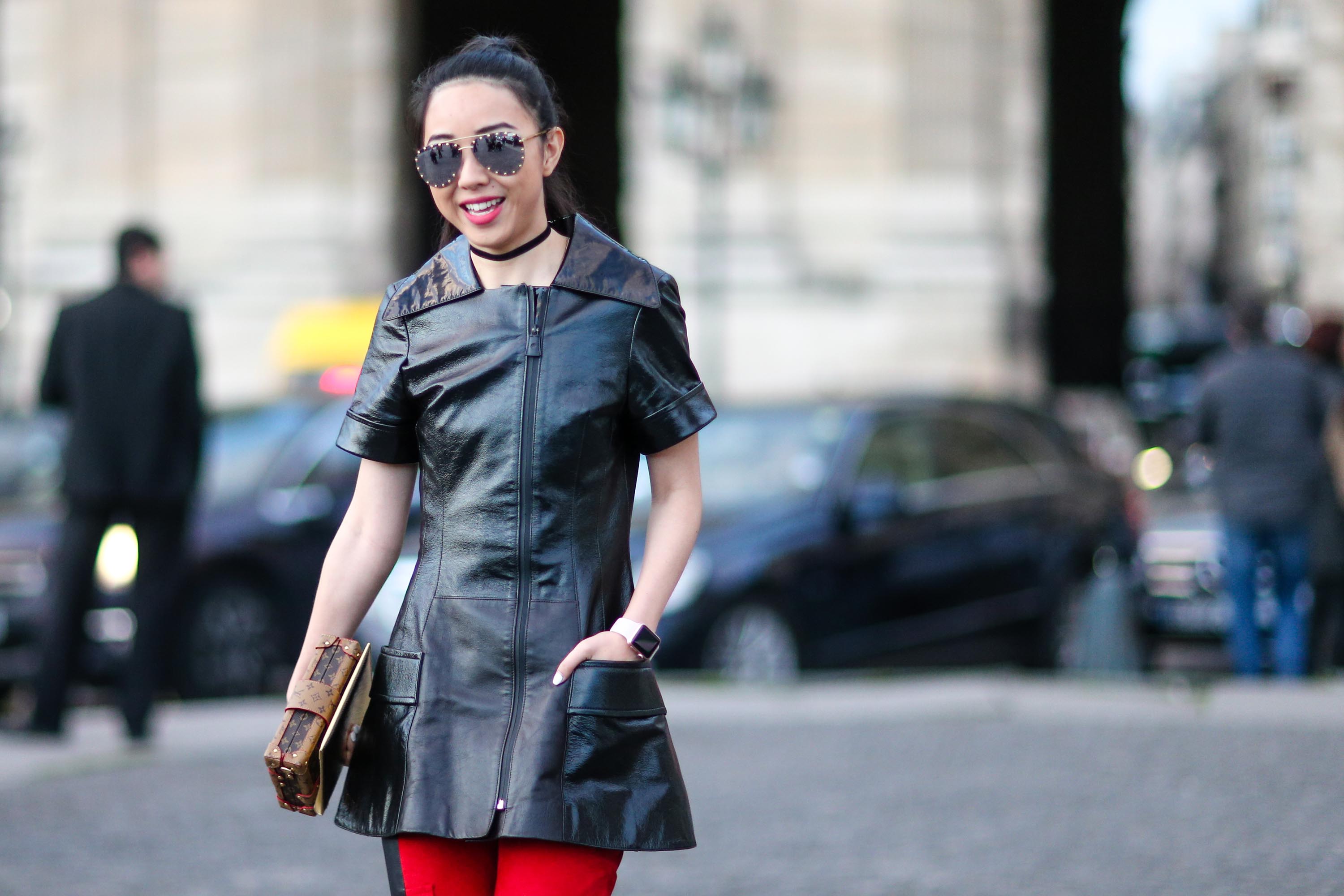 Street Style during Paris Fashion Week