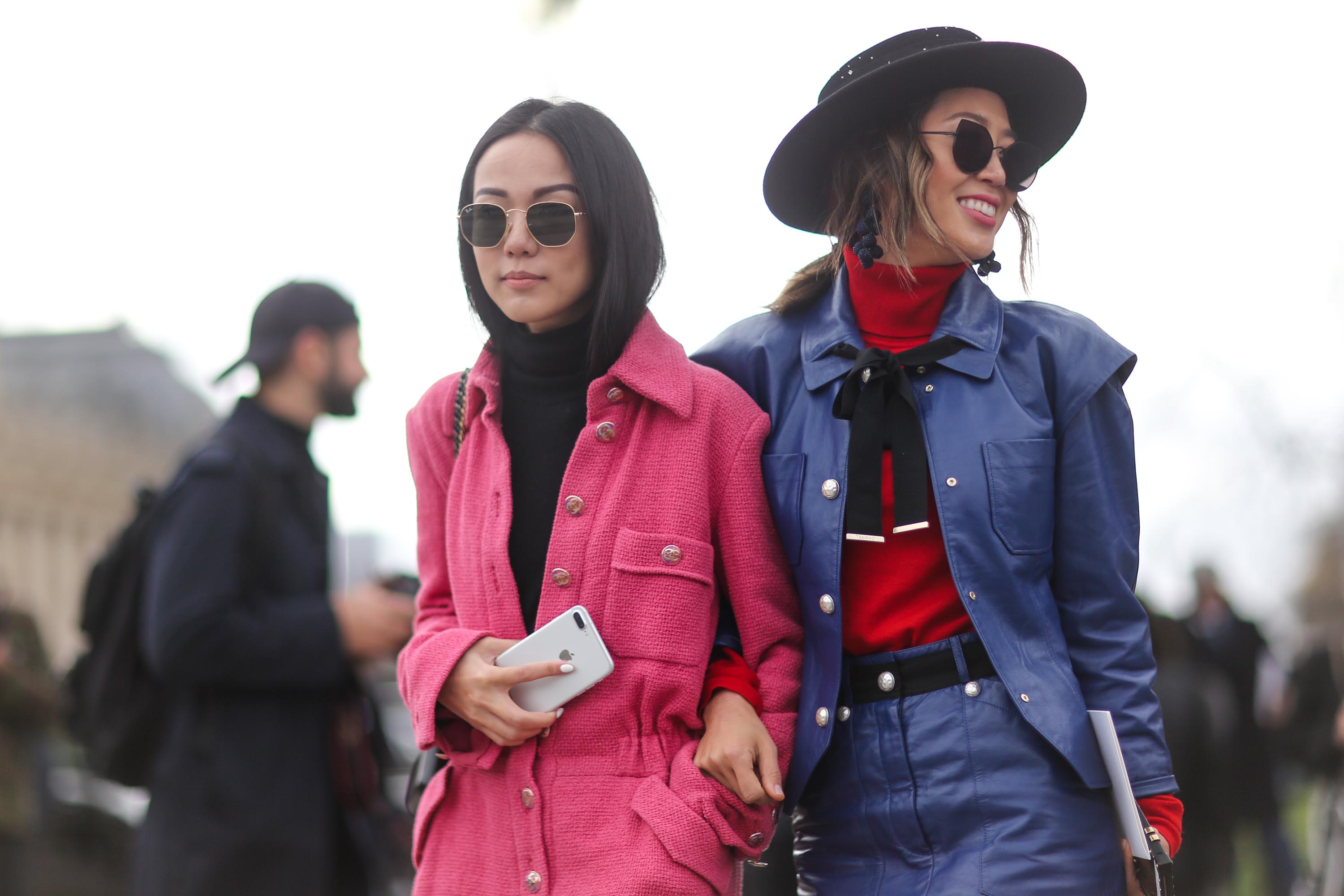 Street Style during Paris Fashion Week