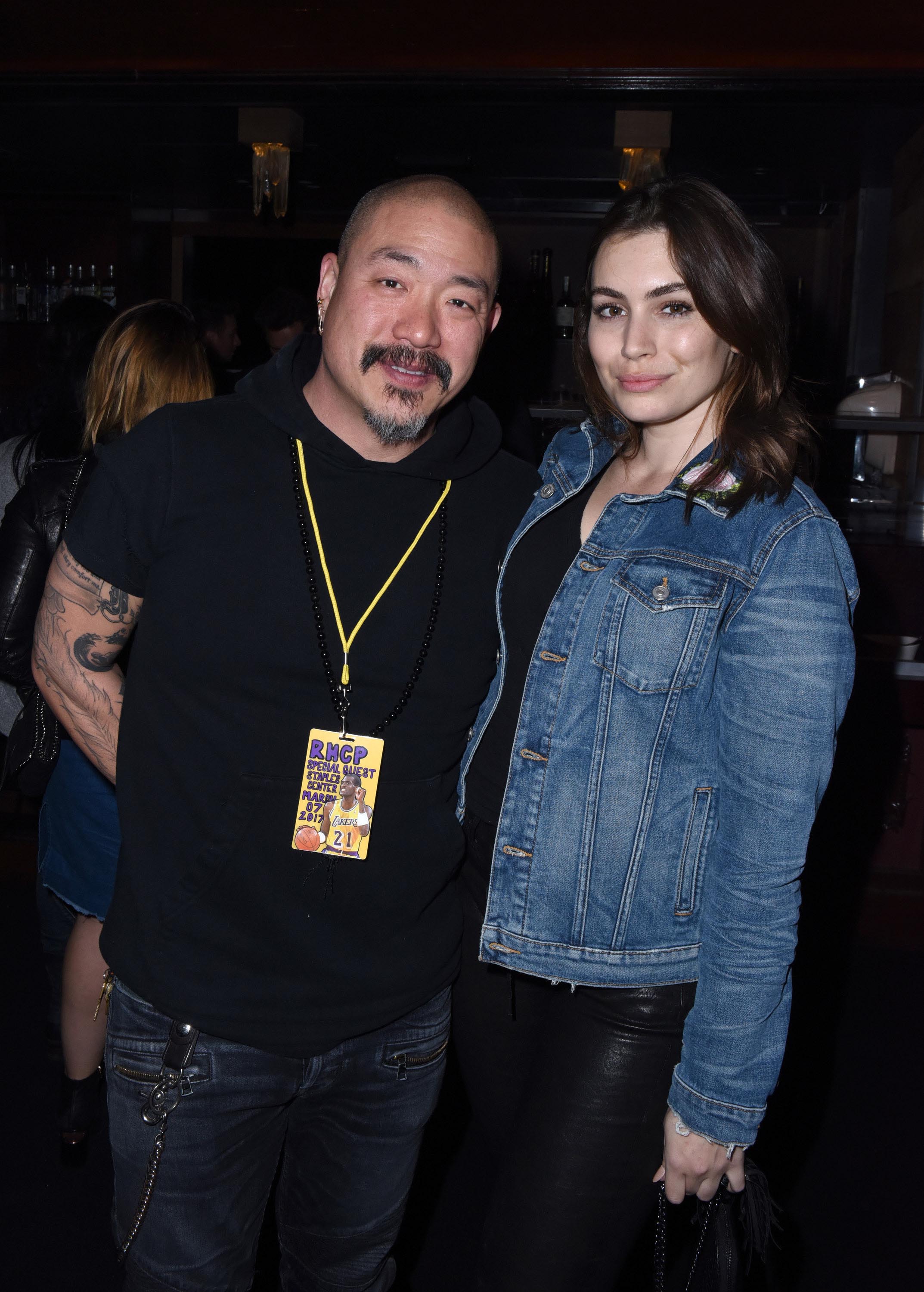 Sophie Tweed-Simmons attends a private event hosted by Hudson