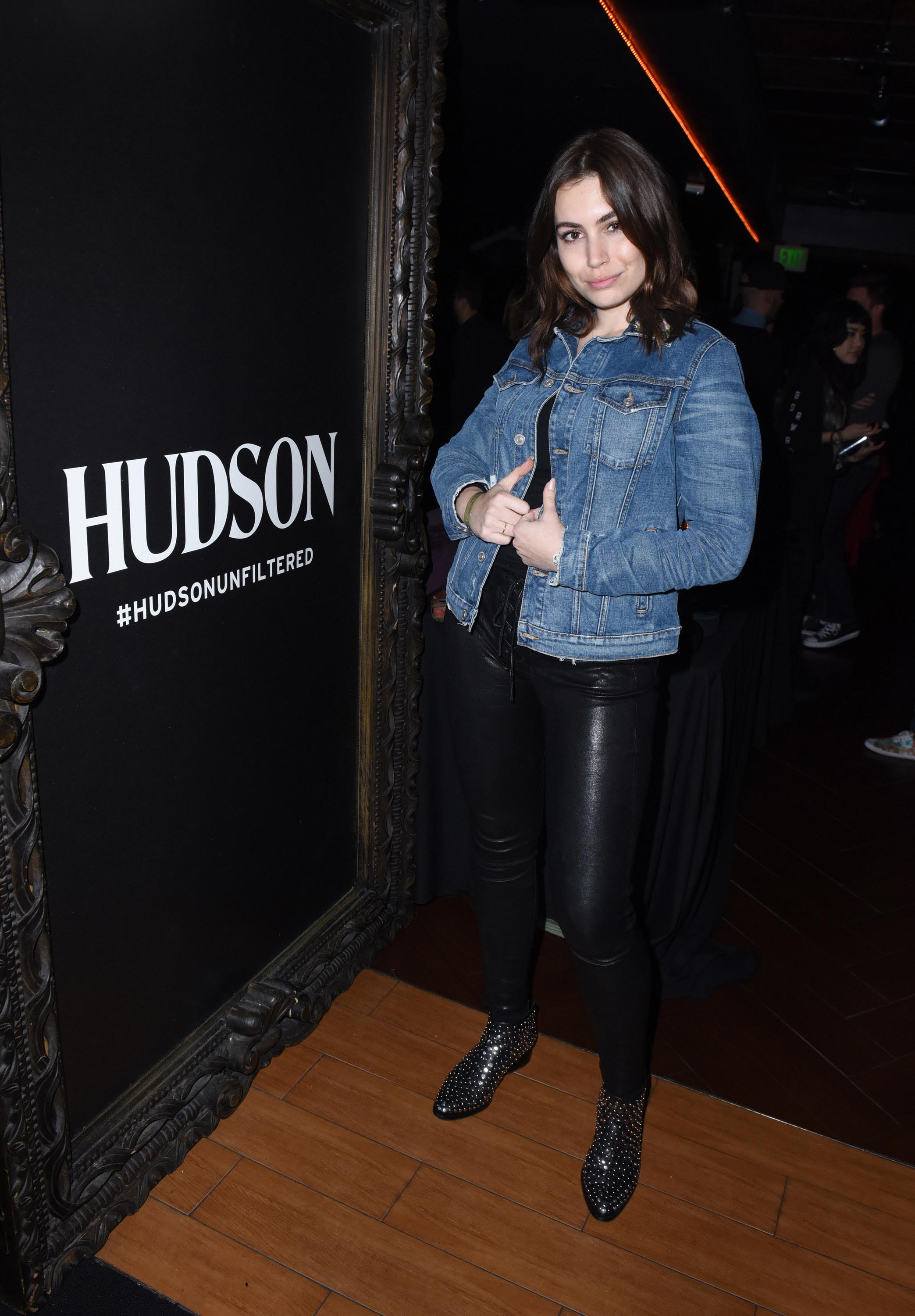 Sophie Tweed-Simmons attends a private event hosted by Hudson
