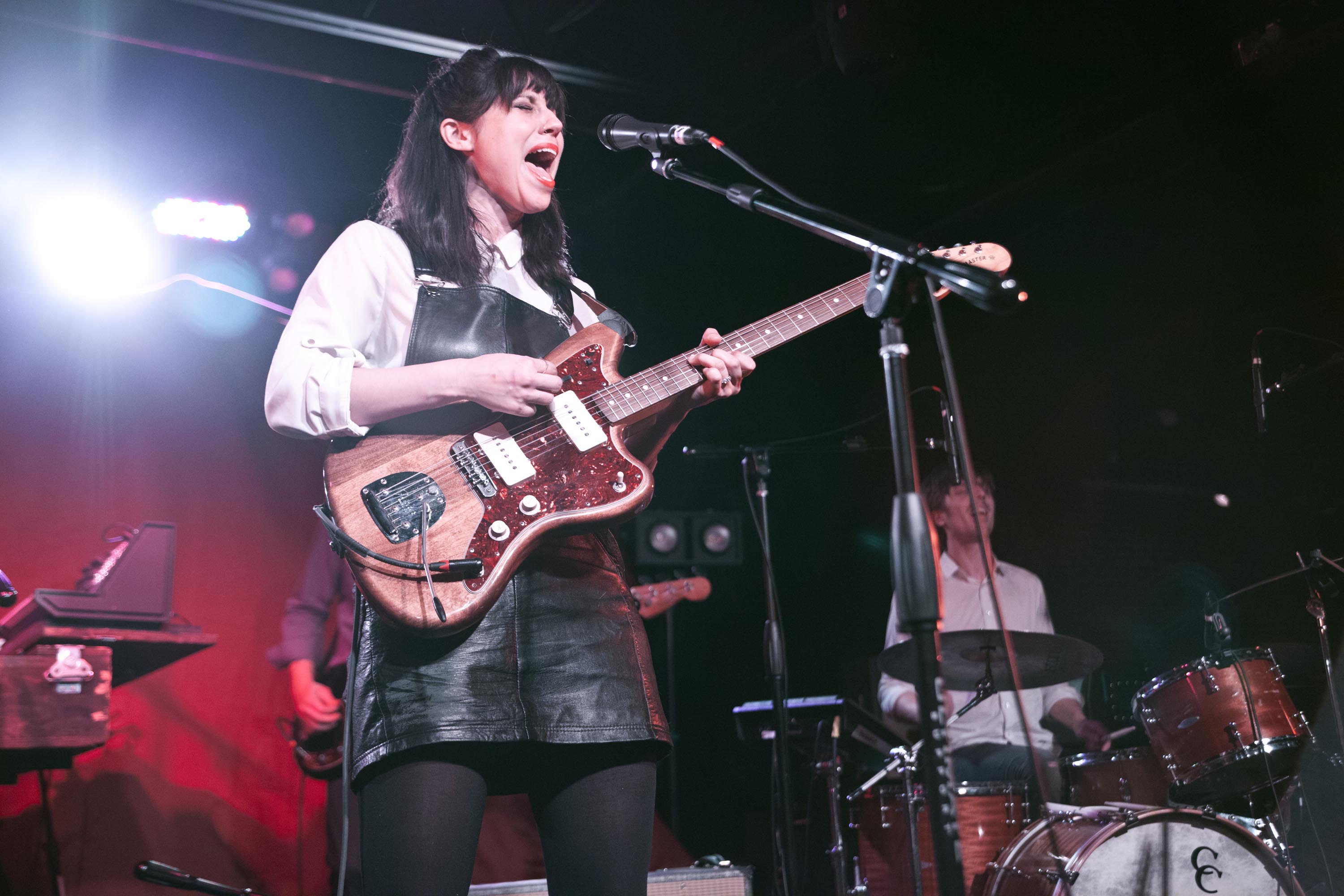 Jessica Dobson of Deep Sea Diver performs at The Underground