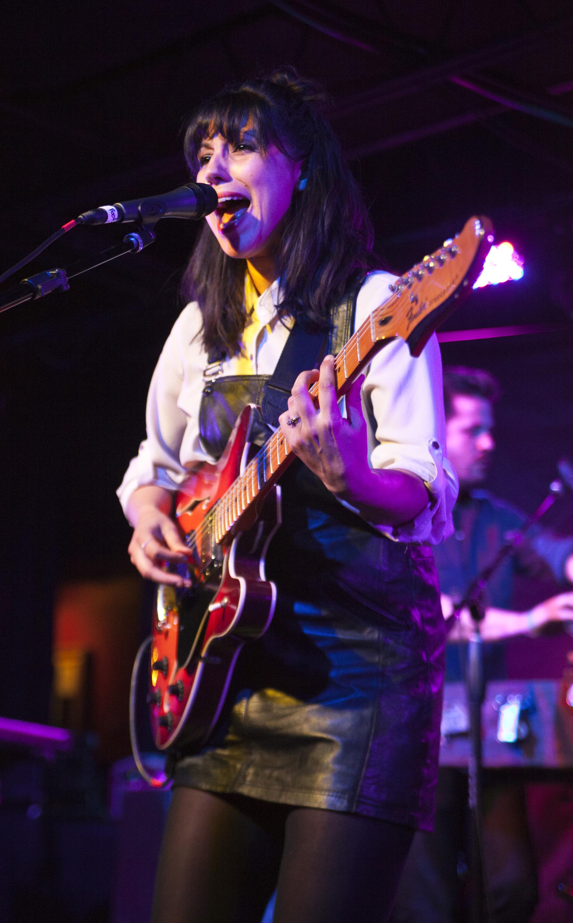 Jessica Dobson of Deep Sea Diver performs at The Underground