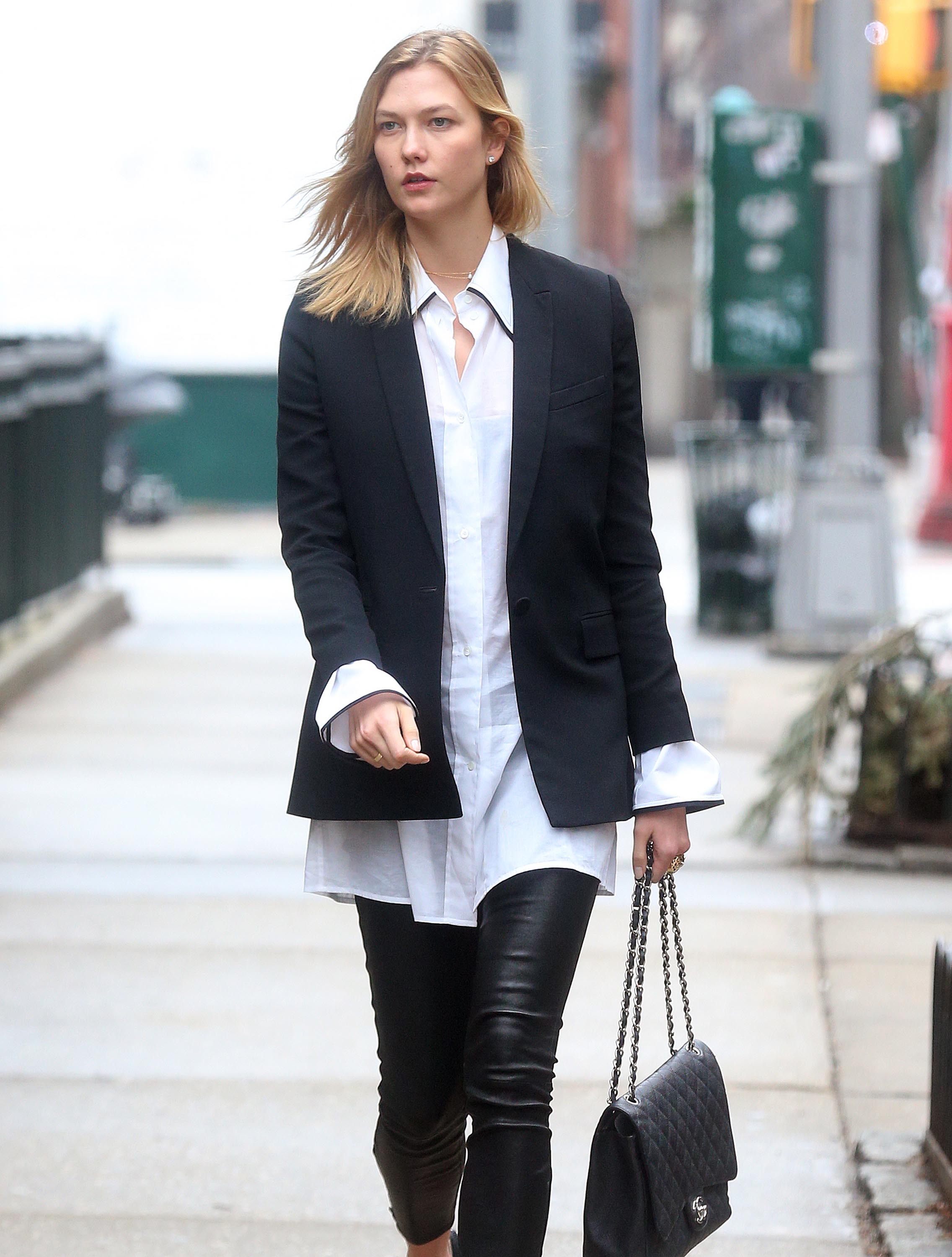 Karlie Kloss seen out and about in NYC