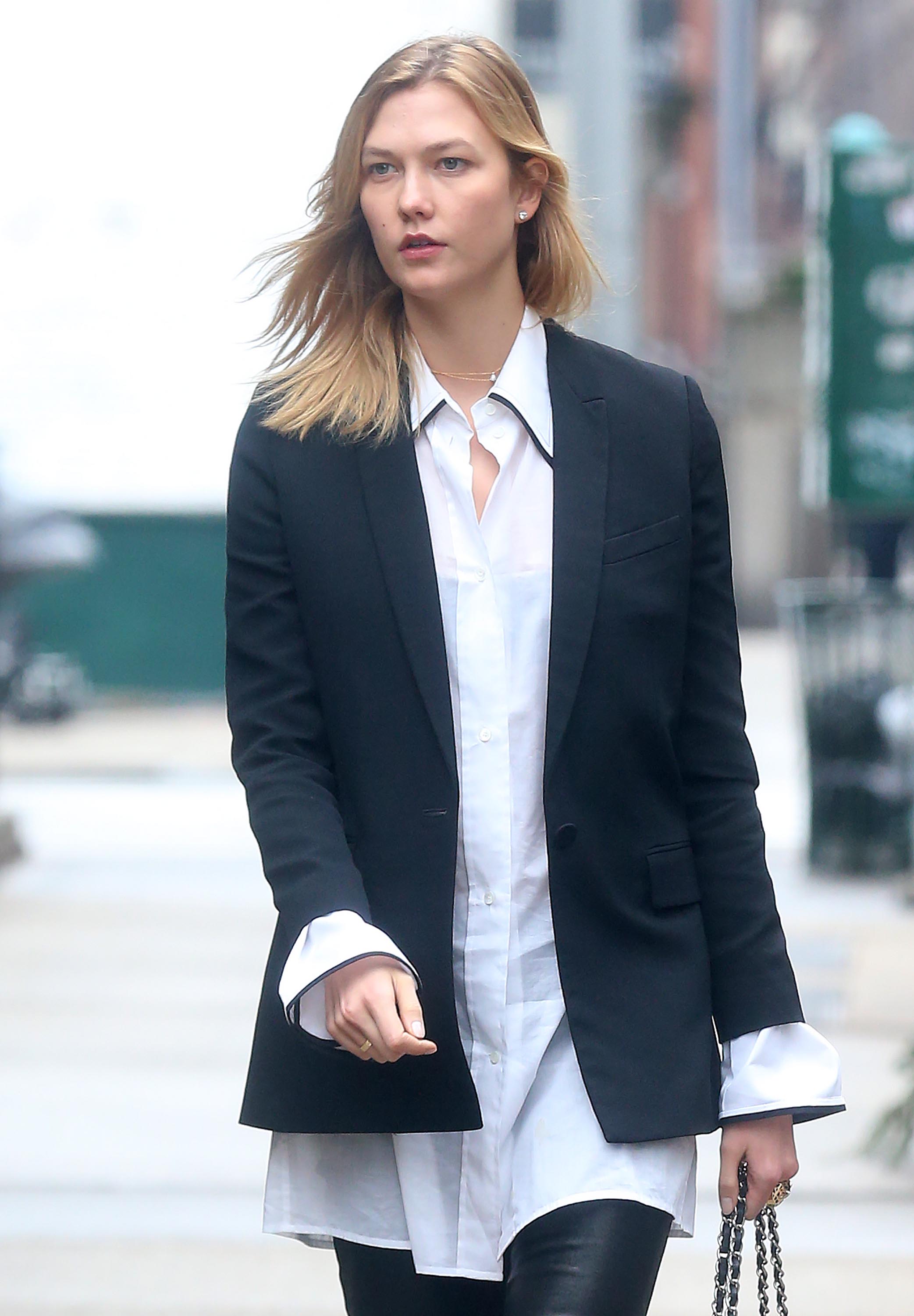 Karlie Kloss seen out and about in NYC