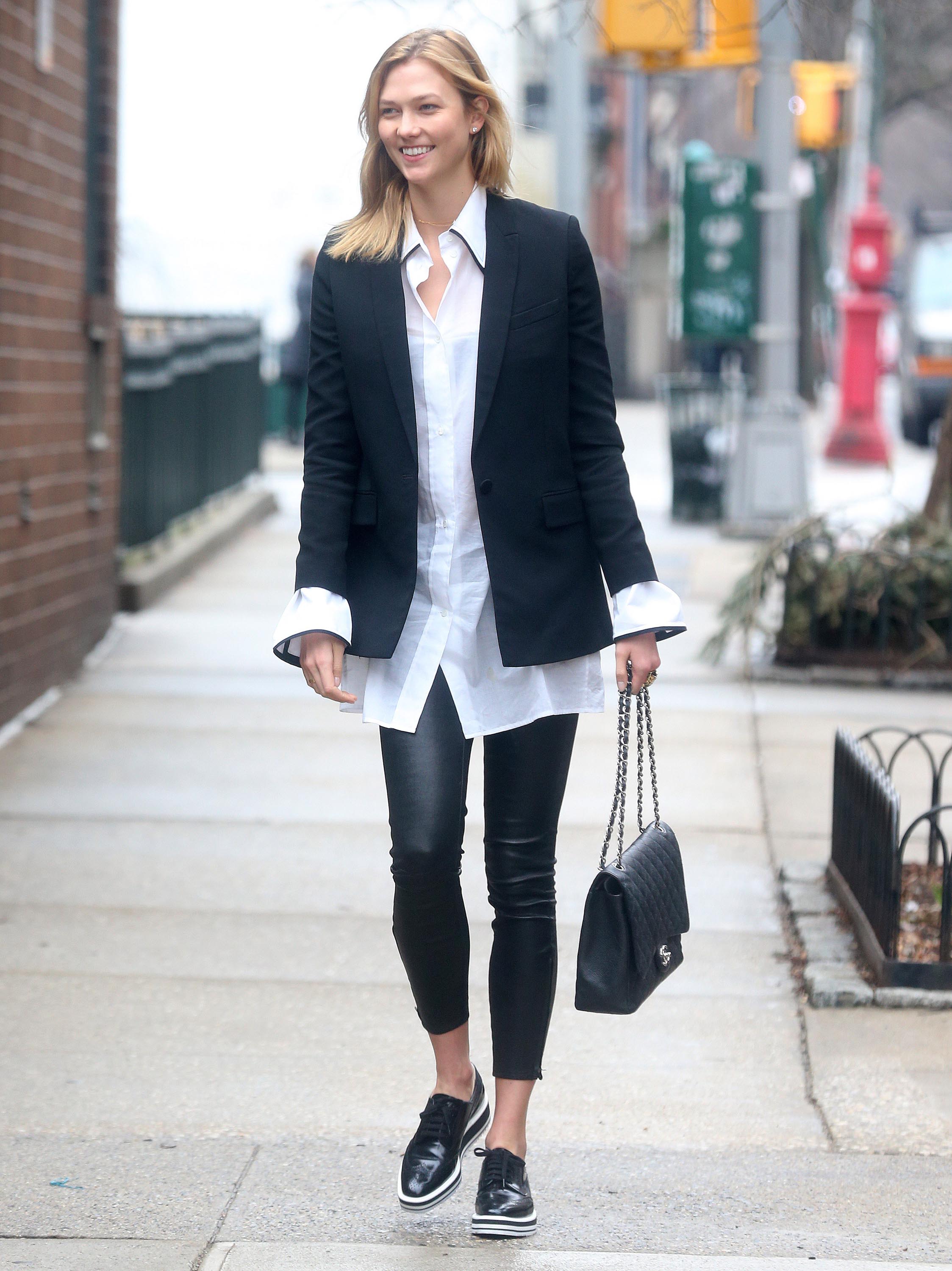 Karlie Kloss seen out and about in NYC
