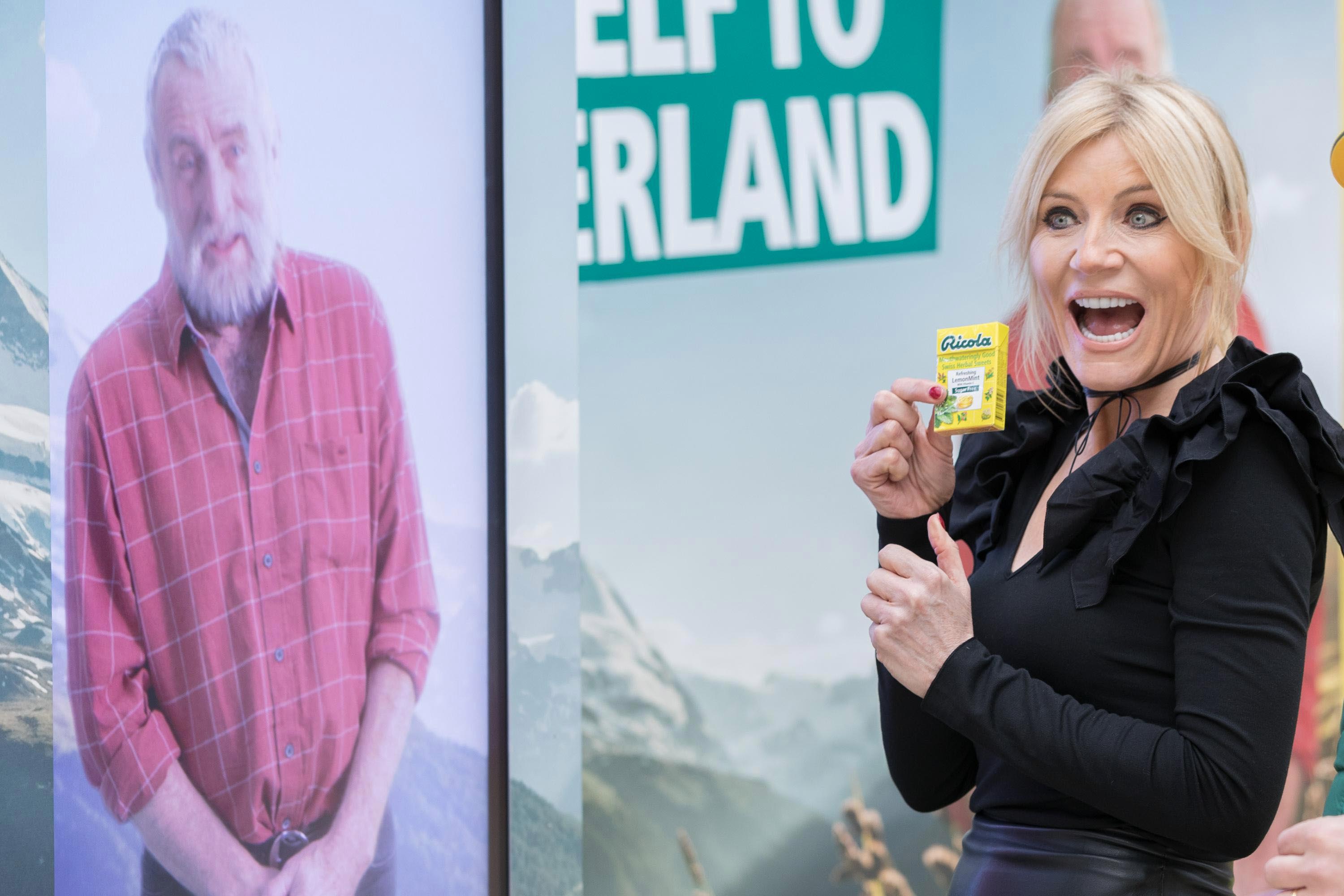Michelle Collins attends Ricola Sweets Launch