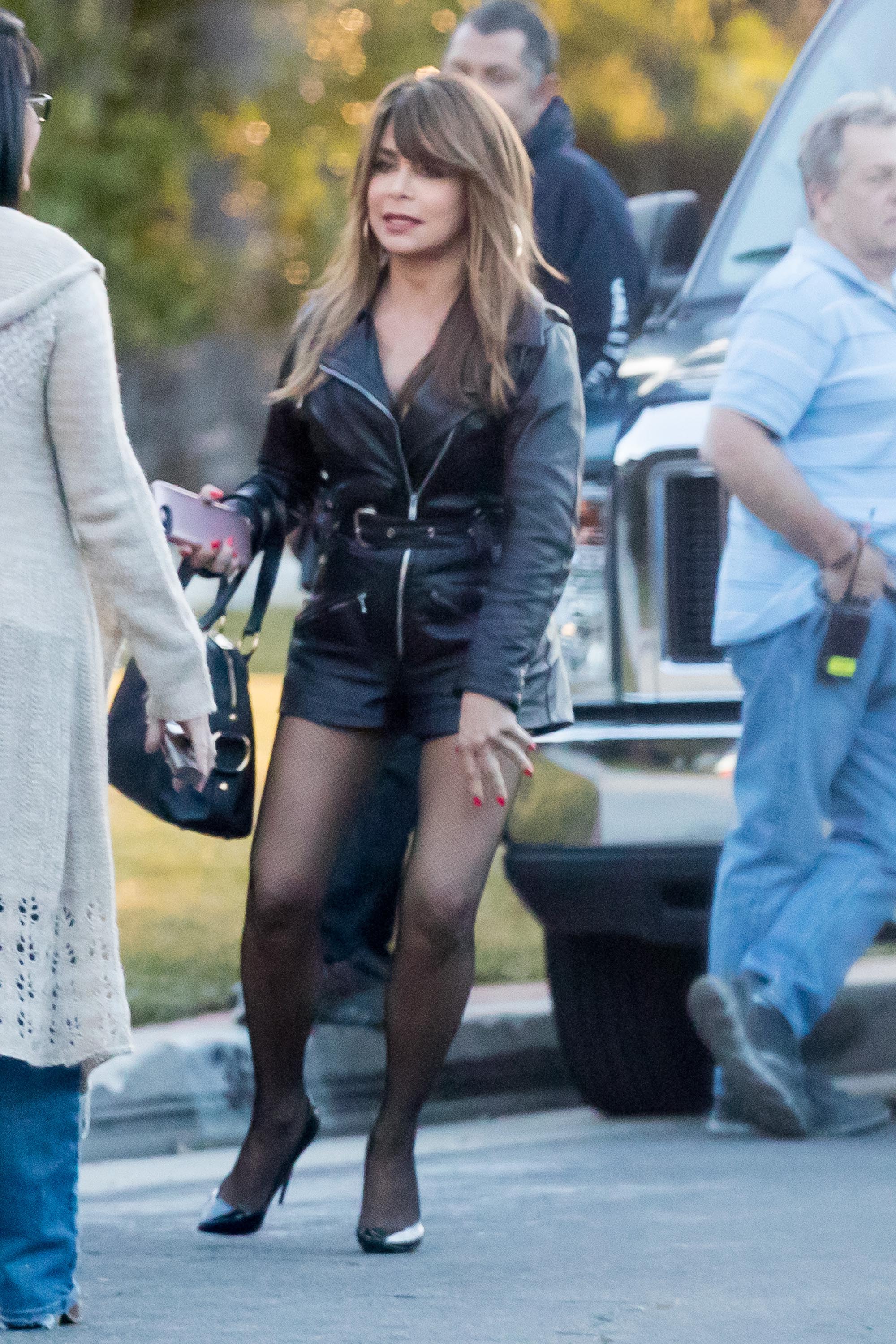 Paula Abdul on the set of Untitled Kourtney Kang Project