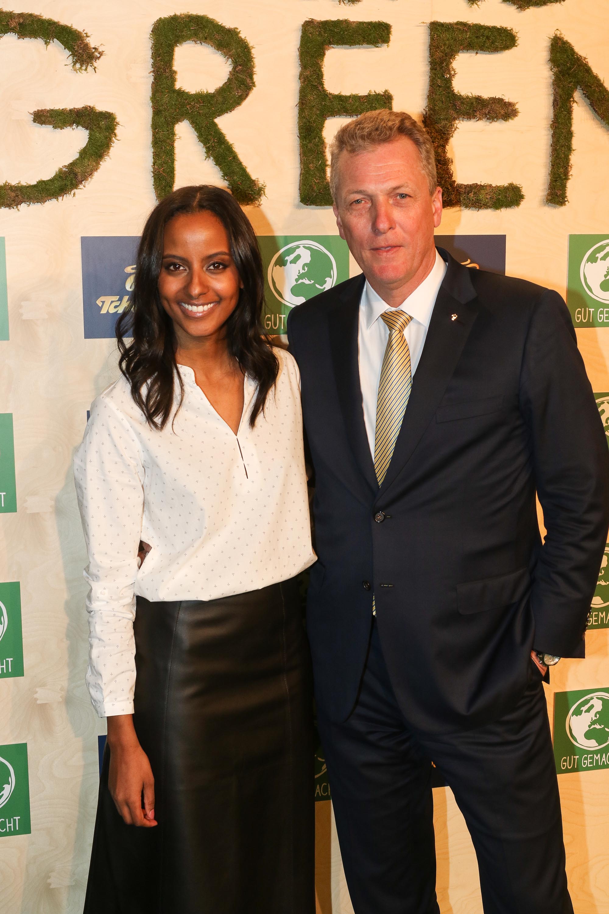 Sara Nuru attends the Tchibo ‘Ready for the Green Carpet’ Fashion Show