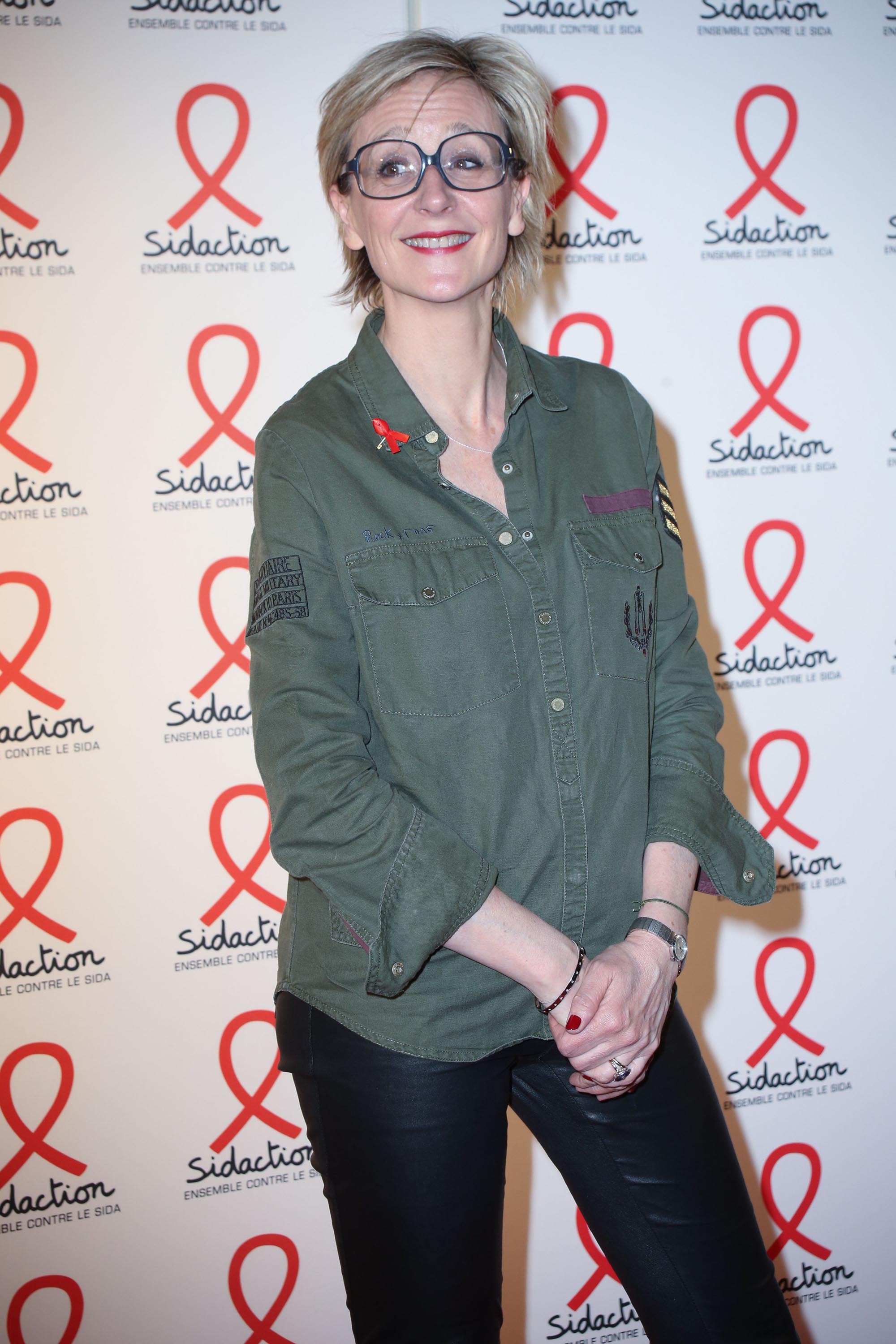 Sylvie Adigard attends Sidaction 2017 Launch Party