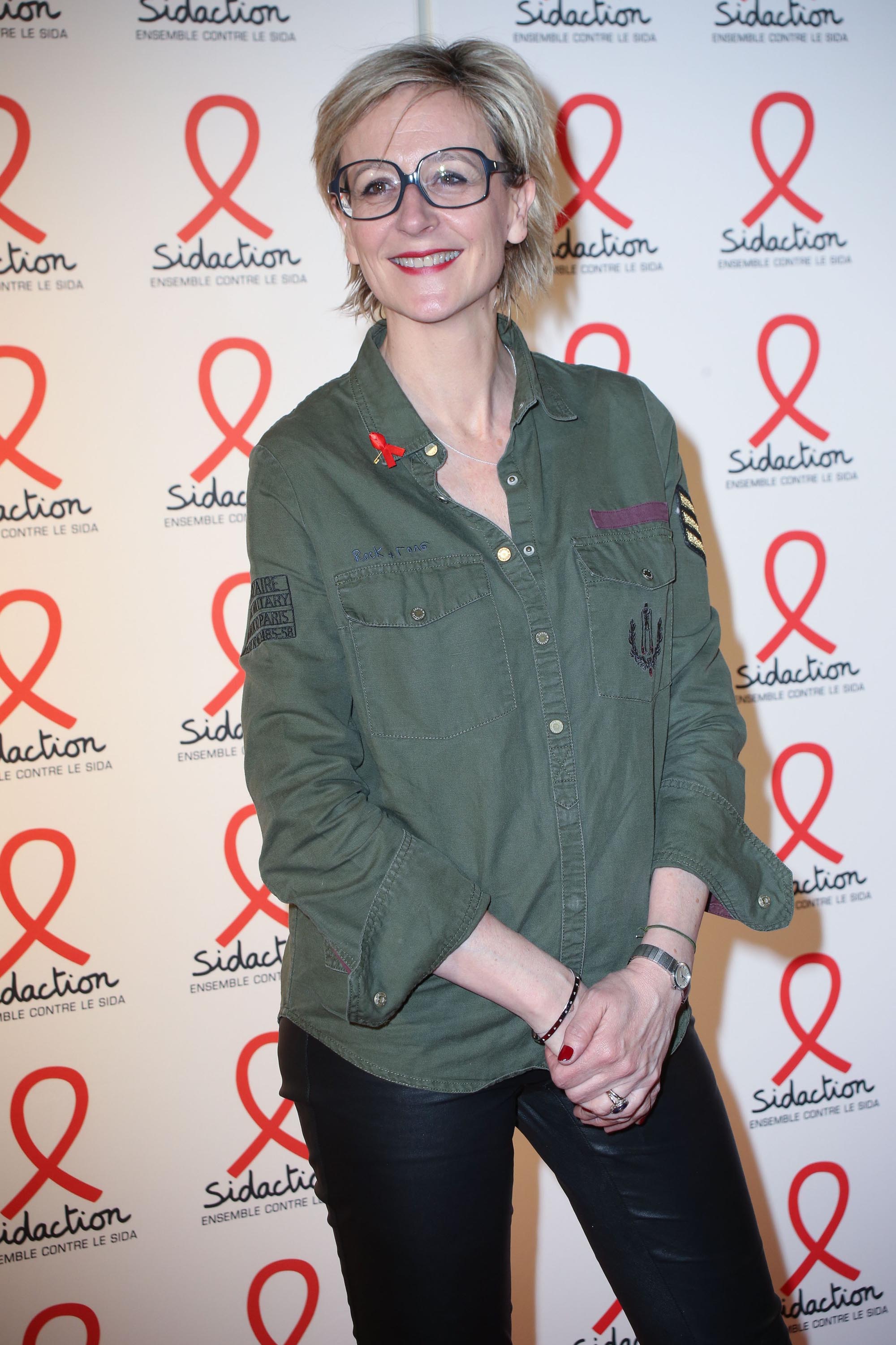 Sylvie Adigard attends Sidaction 2017 Launch Party