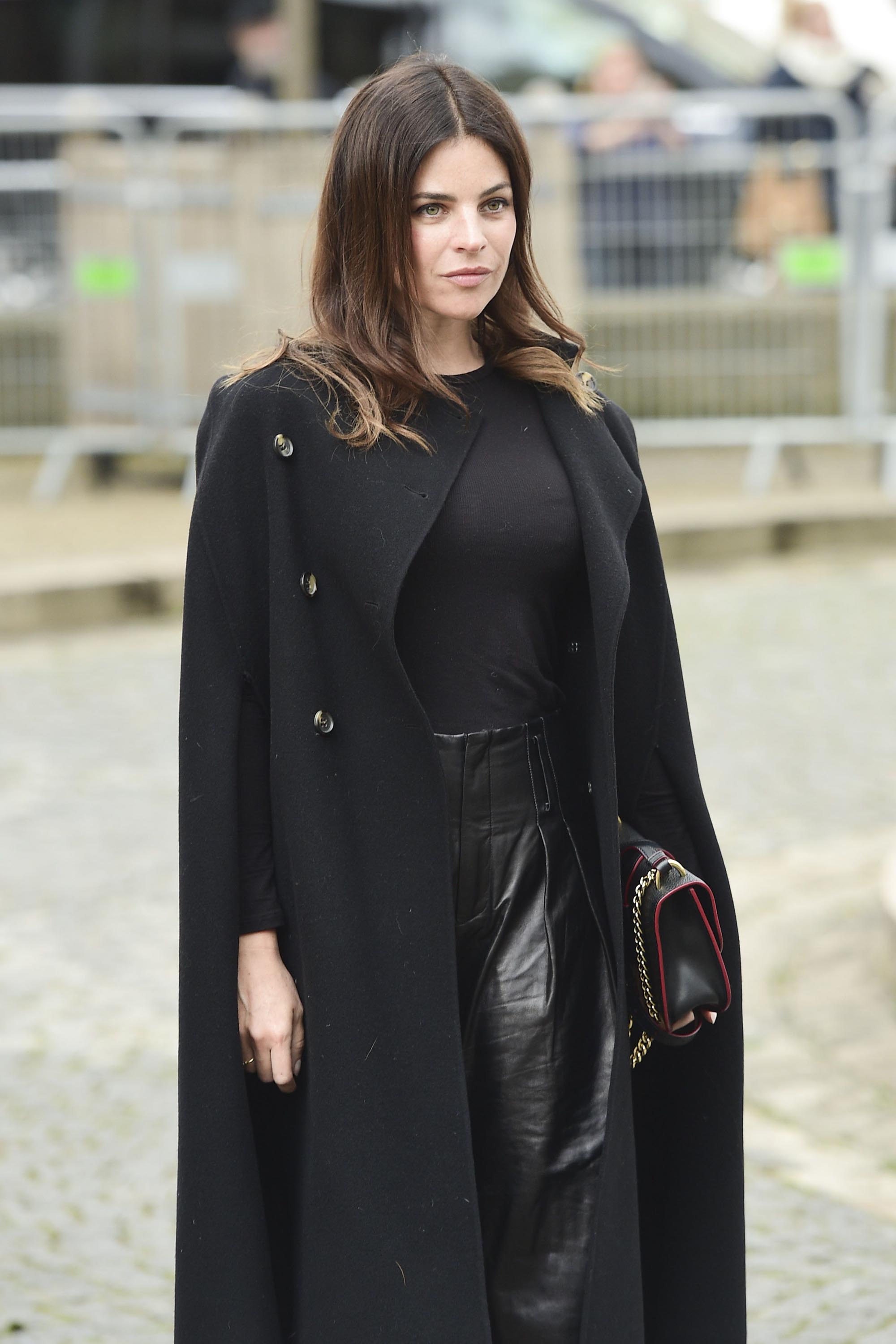 Julia Restoin Roitfeld attends Miu Miu show