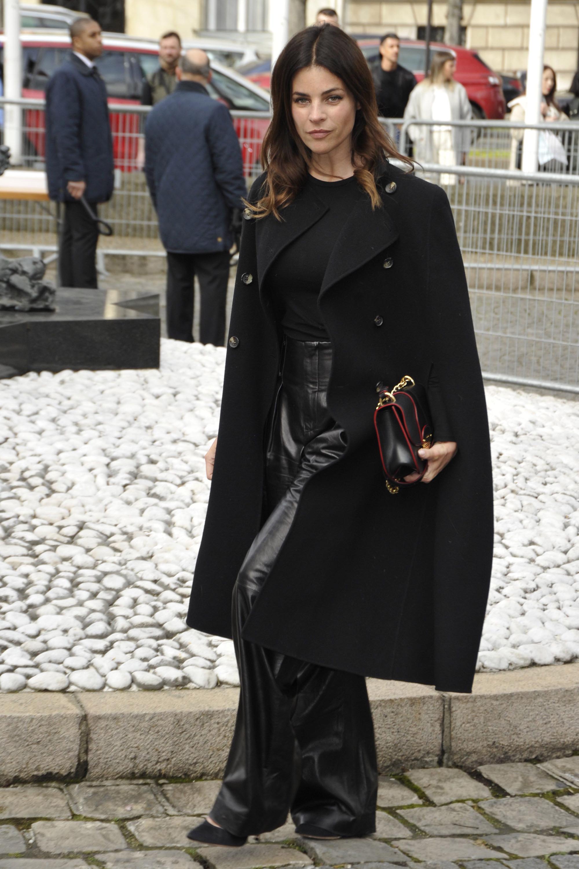 Julia Restoin Roitfeld attends Miu Miu show