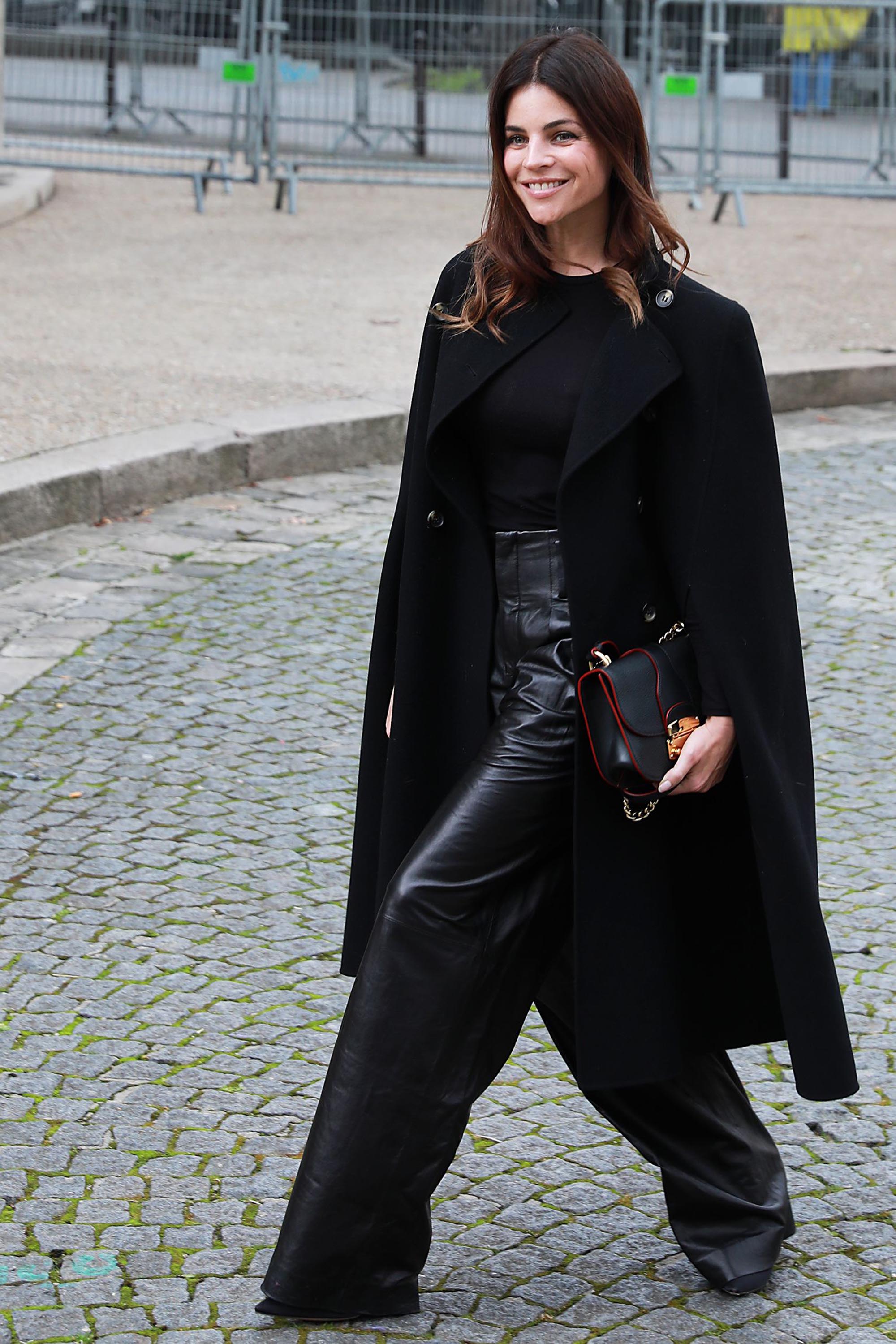 Julia Restoin Roitfeld attends Miu Miu show