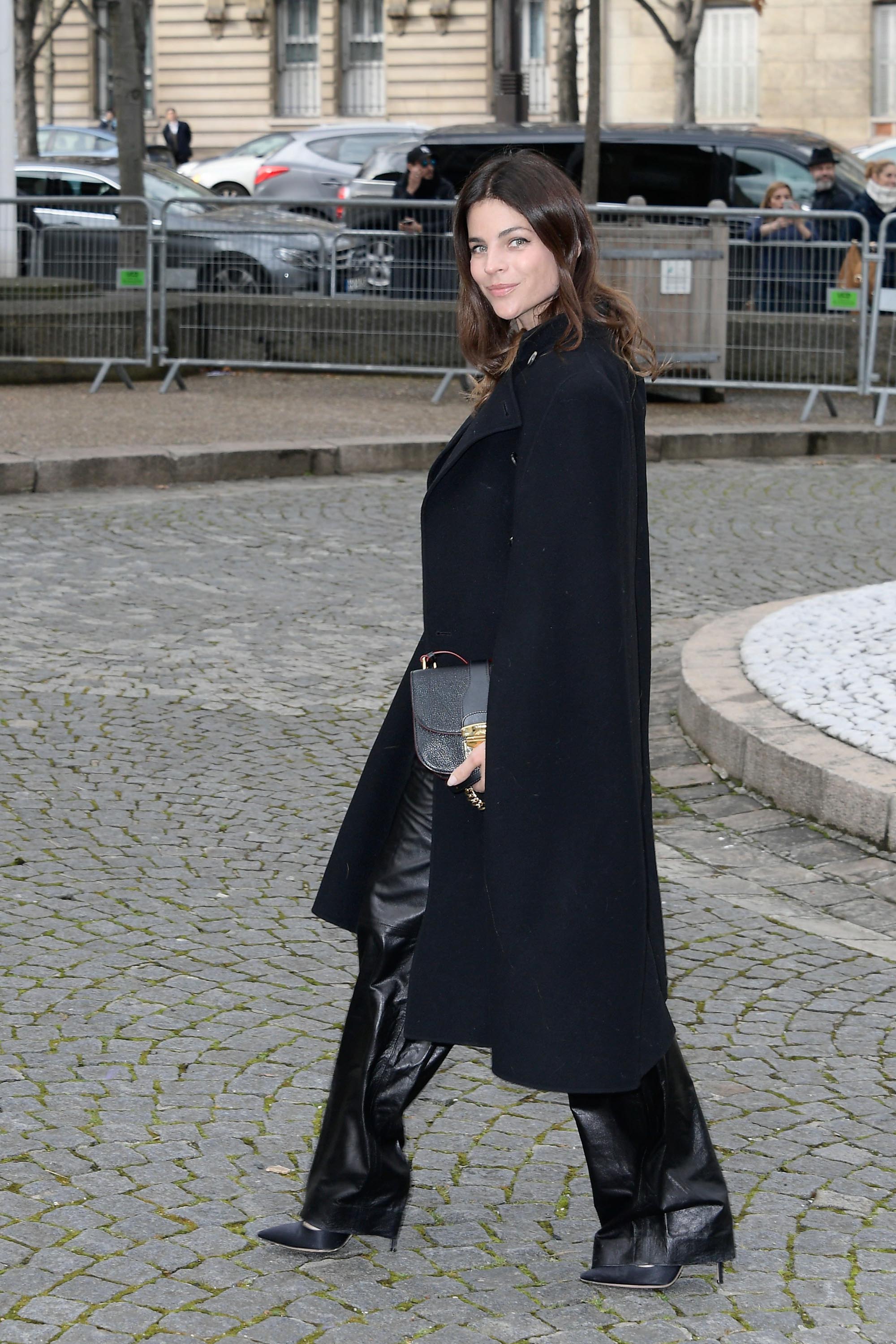 Julia Restoin Roitfeld attends Miu Miu show