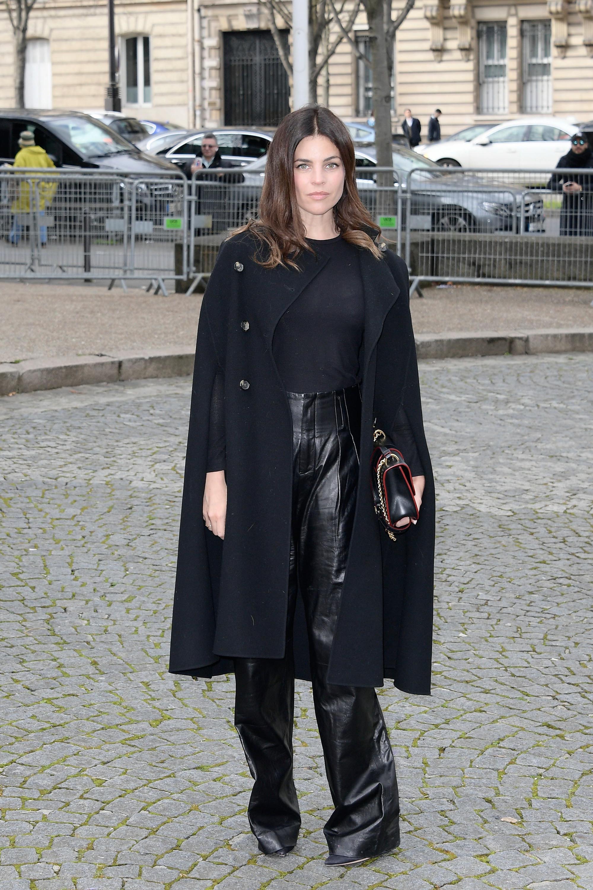 Julia Restoin Roitfeld attends Miu Miu show