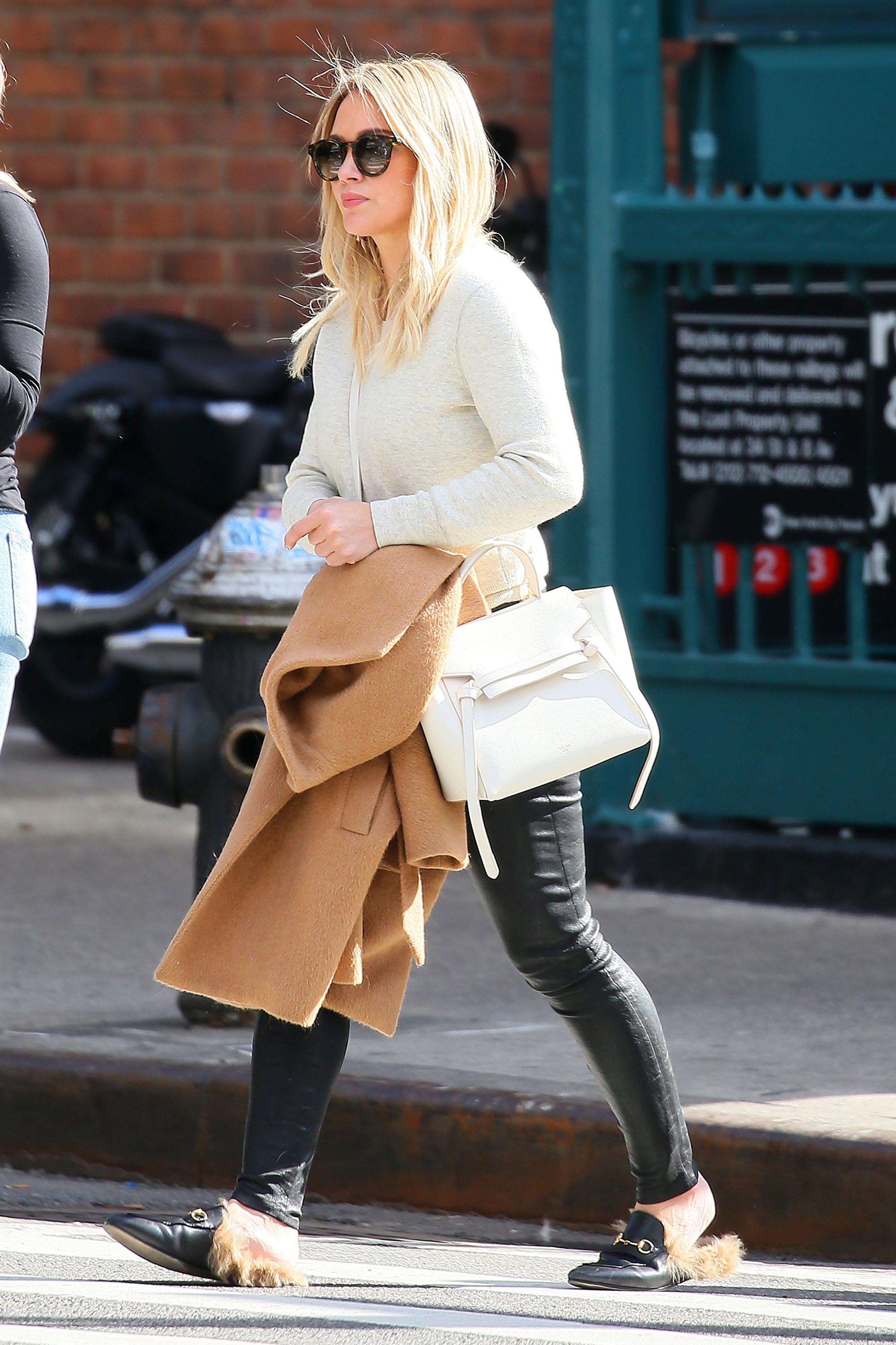 Hilary Duff shopping in NYC