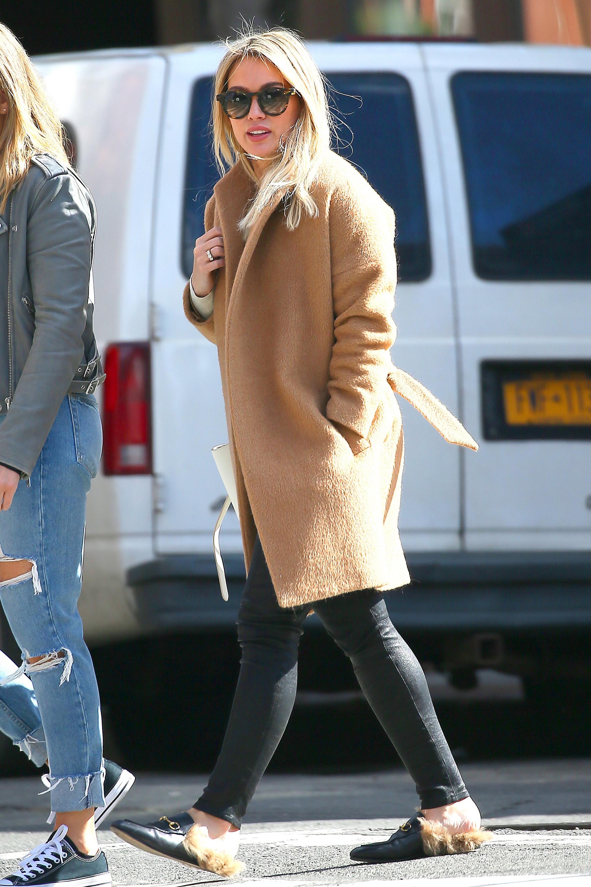 Hilary Duff shopping in NYC