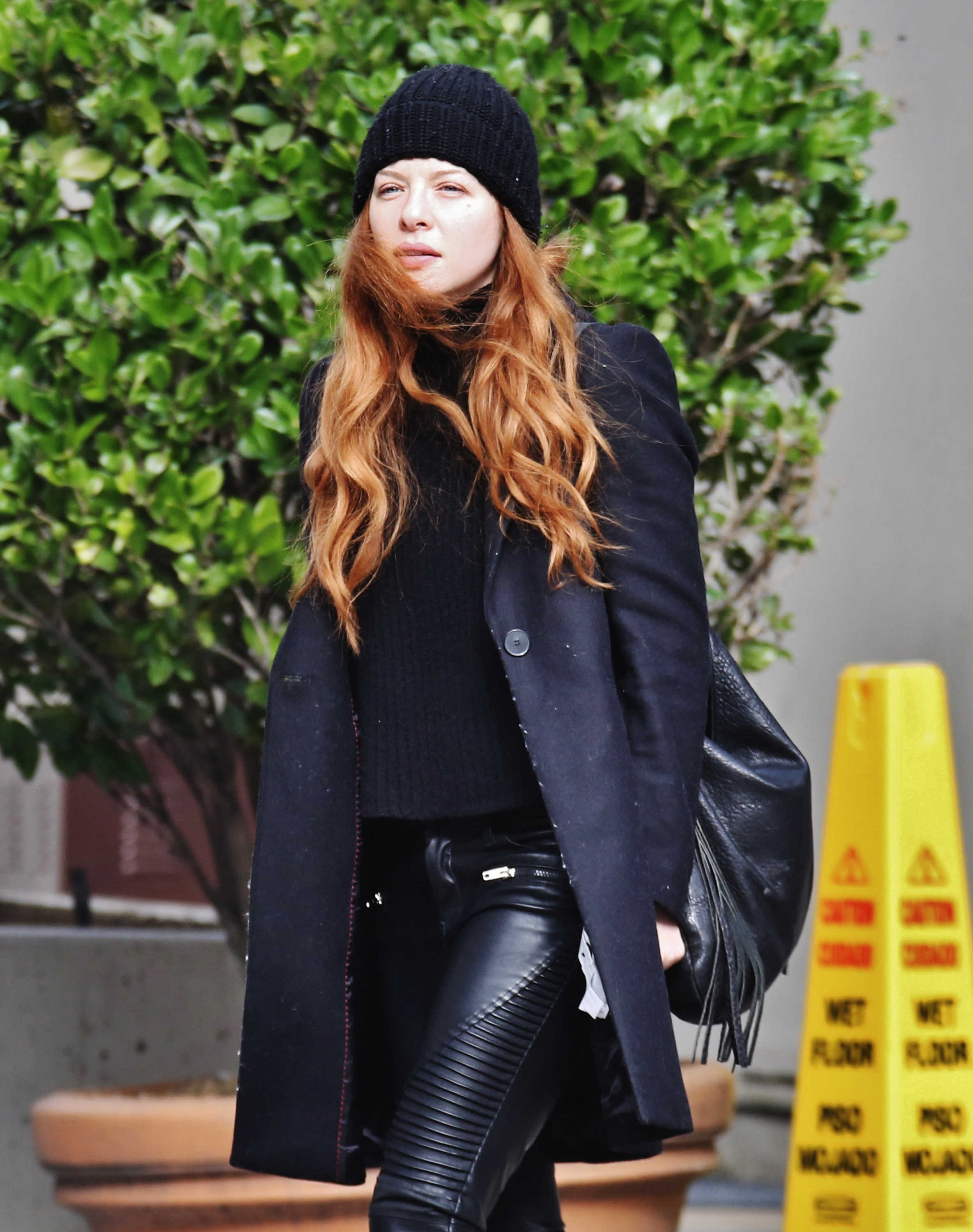 Rachelle Lefevre out & about in LA