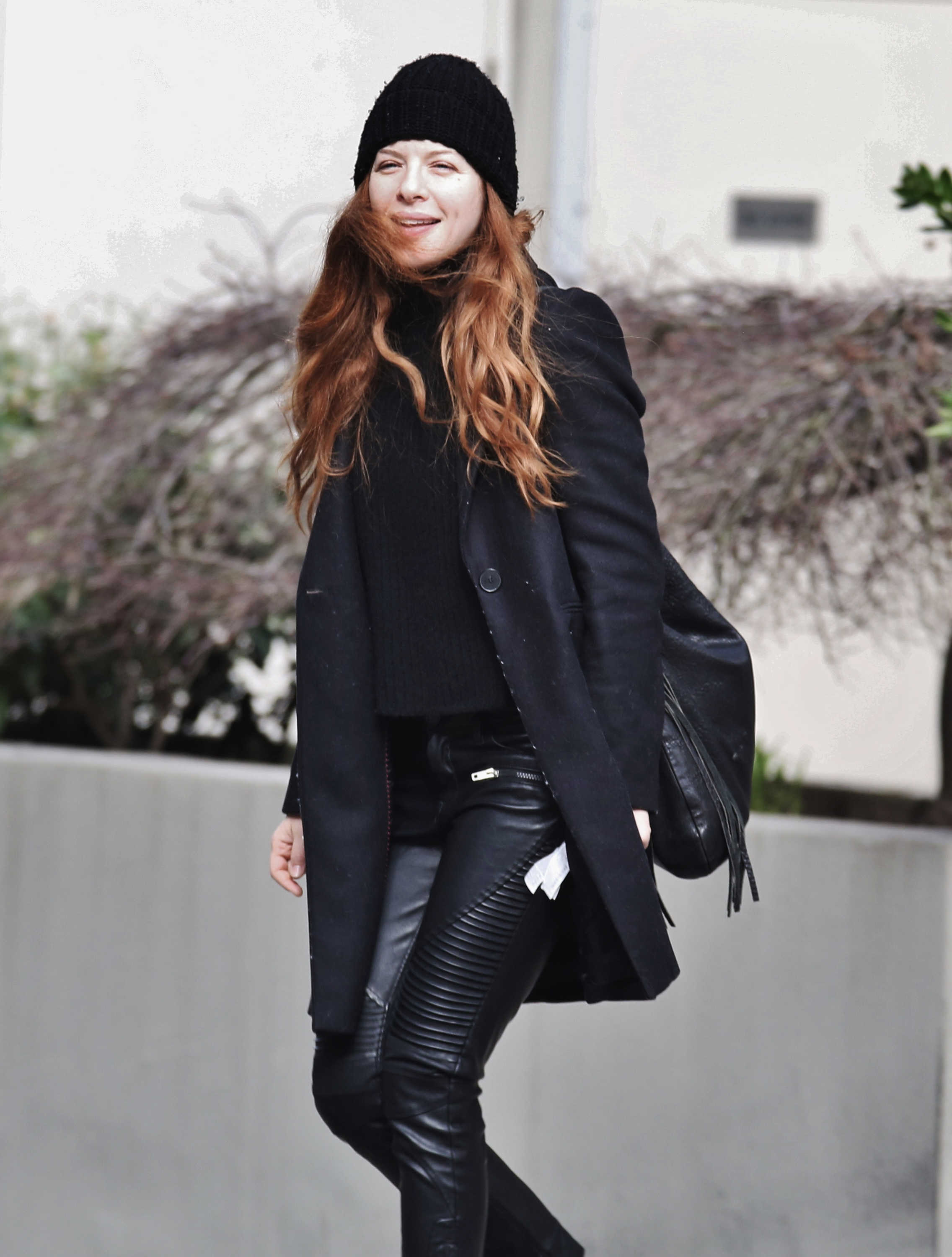 Rachelle Lefevre out & about in LA