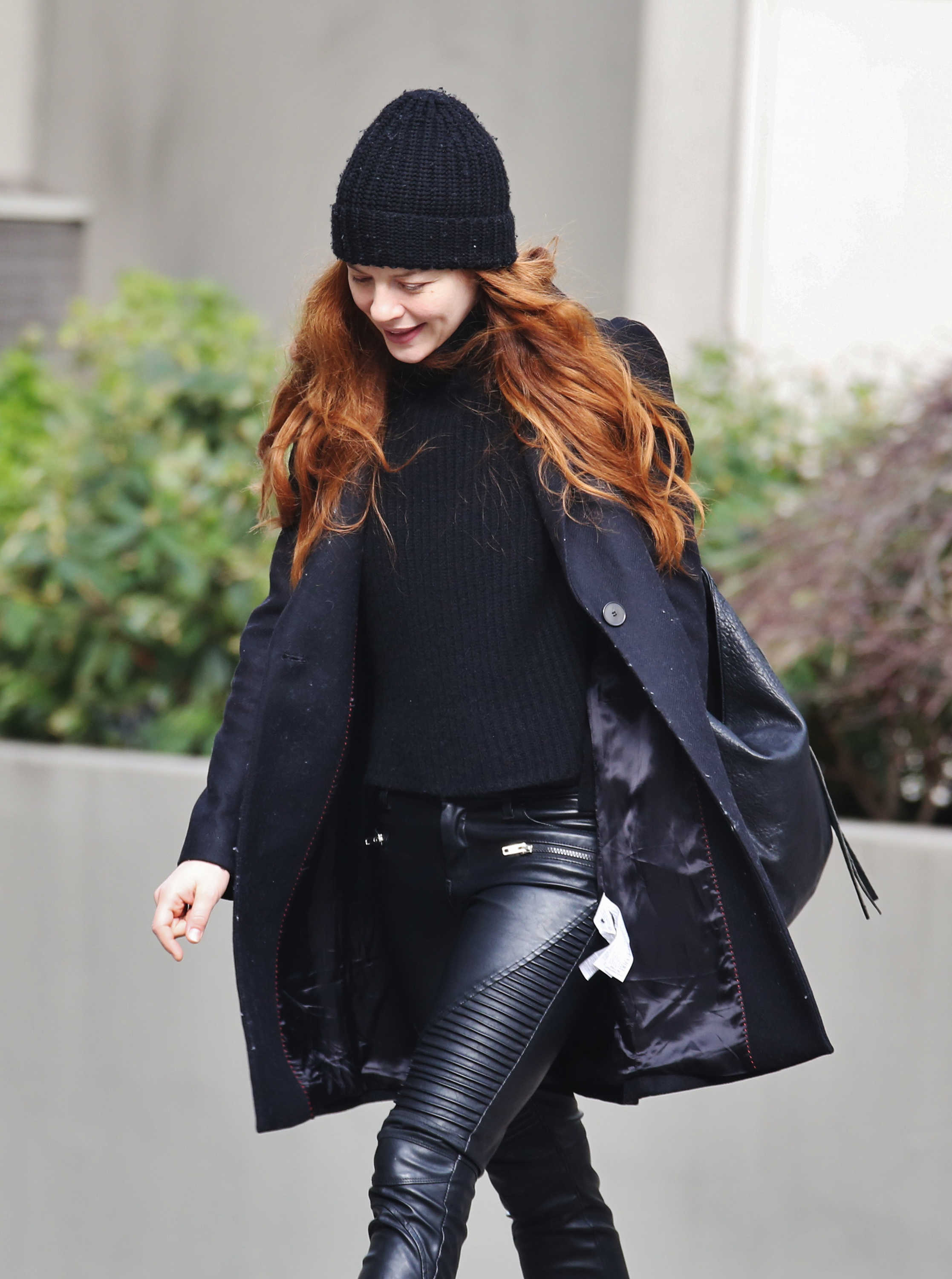 Rachelle Lefevre out & about in LA