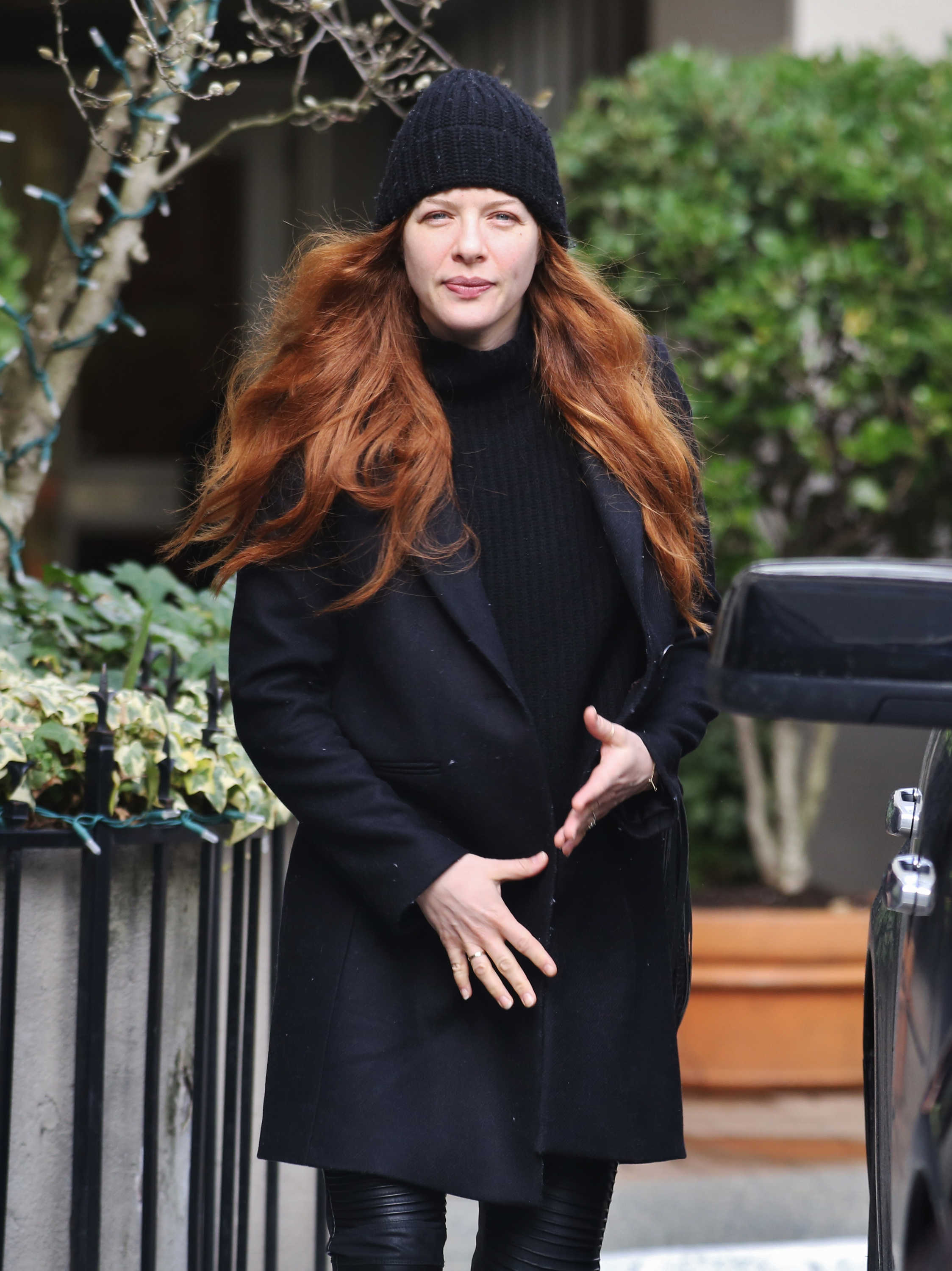 Rachelle Lefevre out & about in LA