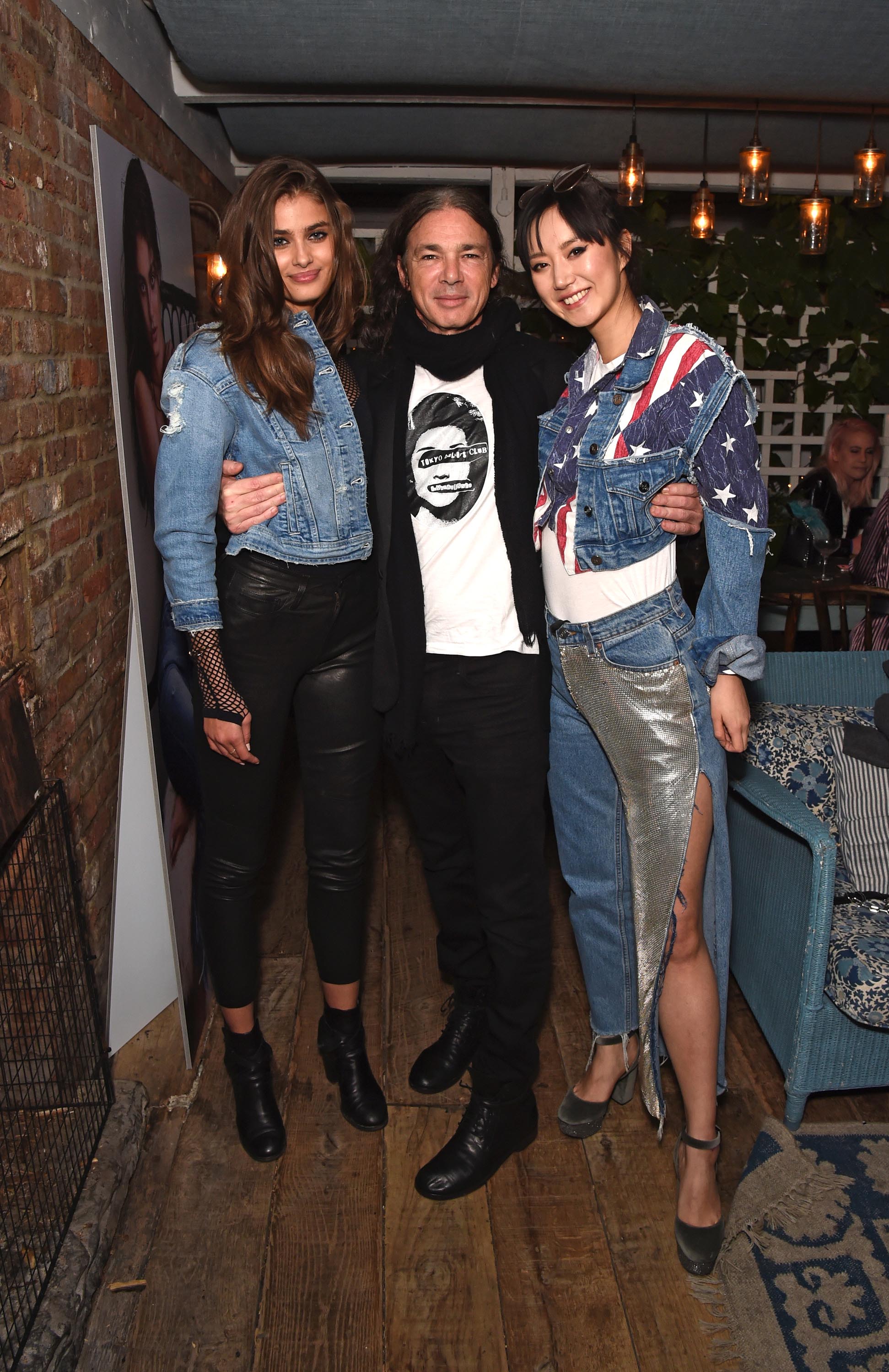 Taylor Hill attends the Taylor Hill x Joe’s Jeans party
