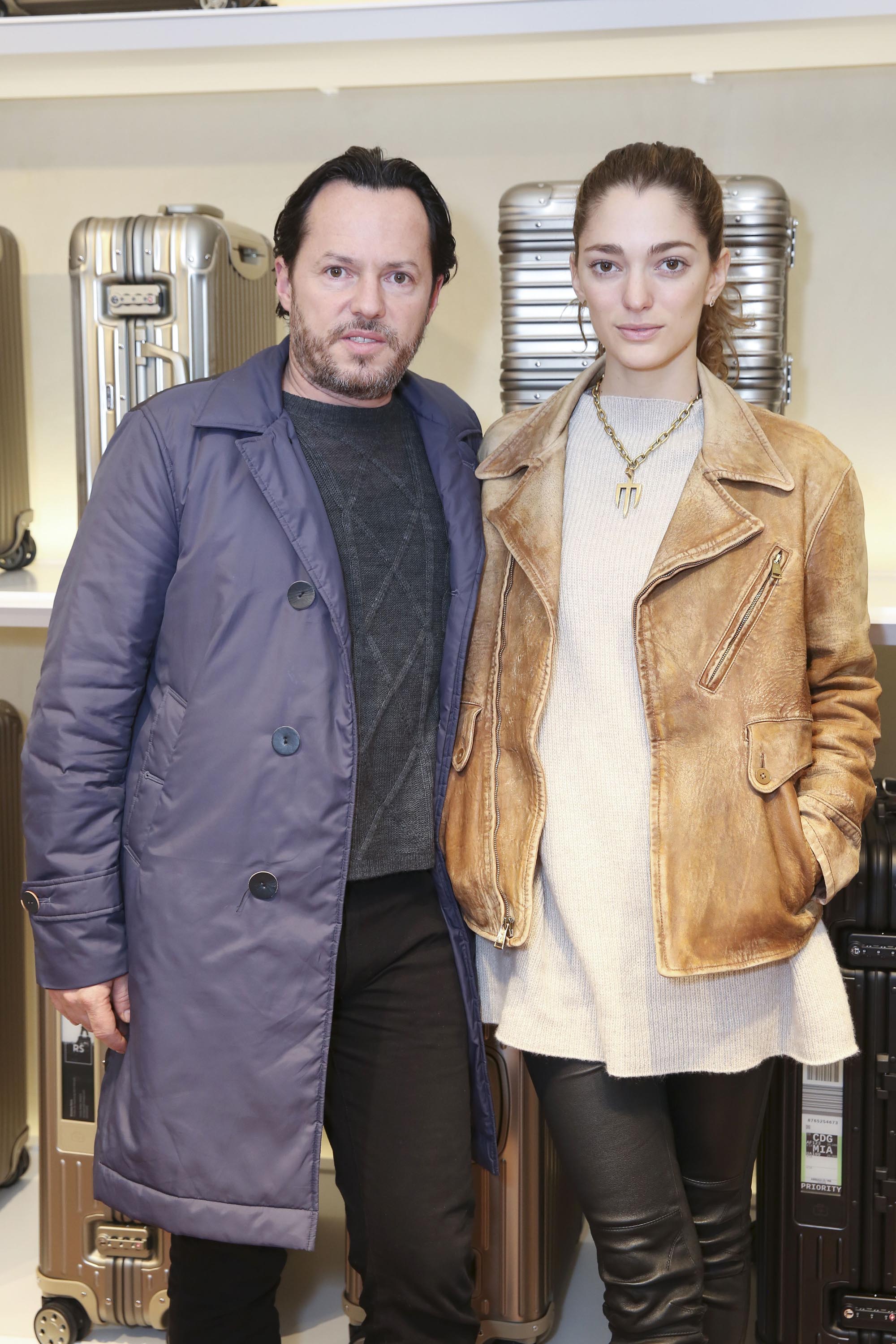 Sofia Sanchez de Betak attends opening of the Boutique Rimowa