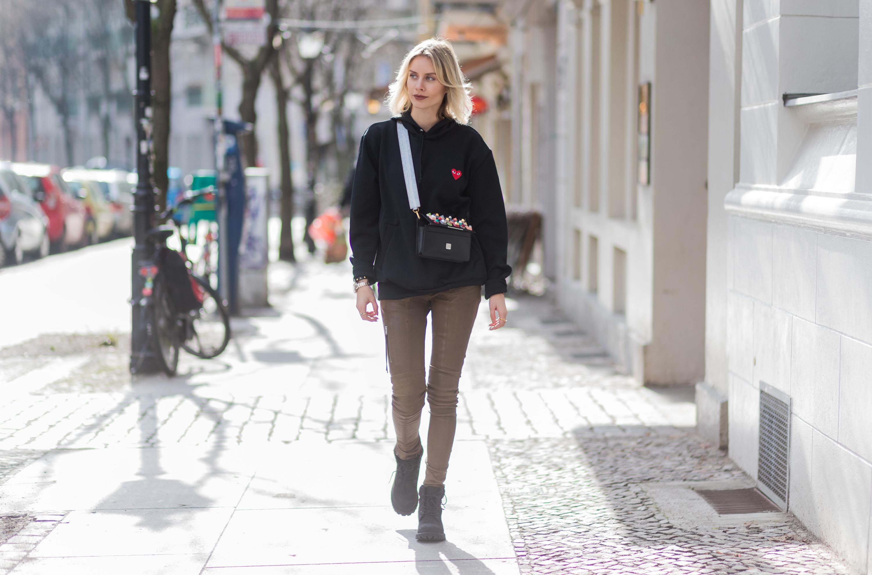 Lisa Hahnbueck street style in Berlin