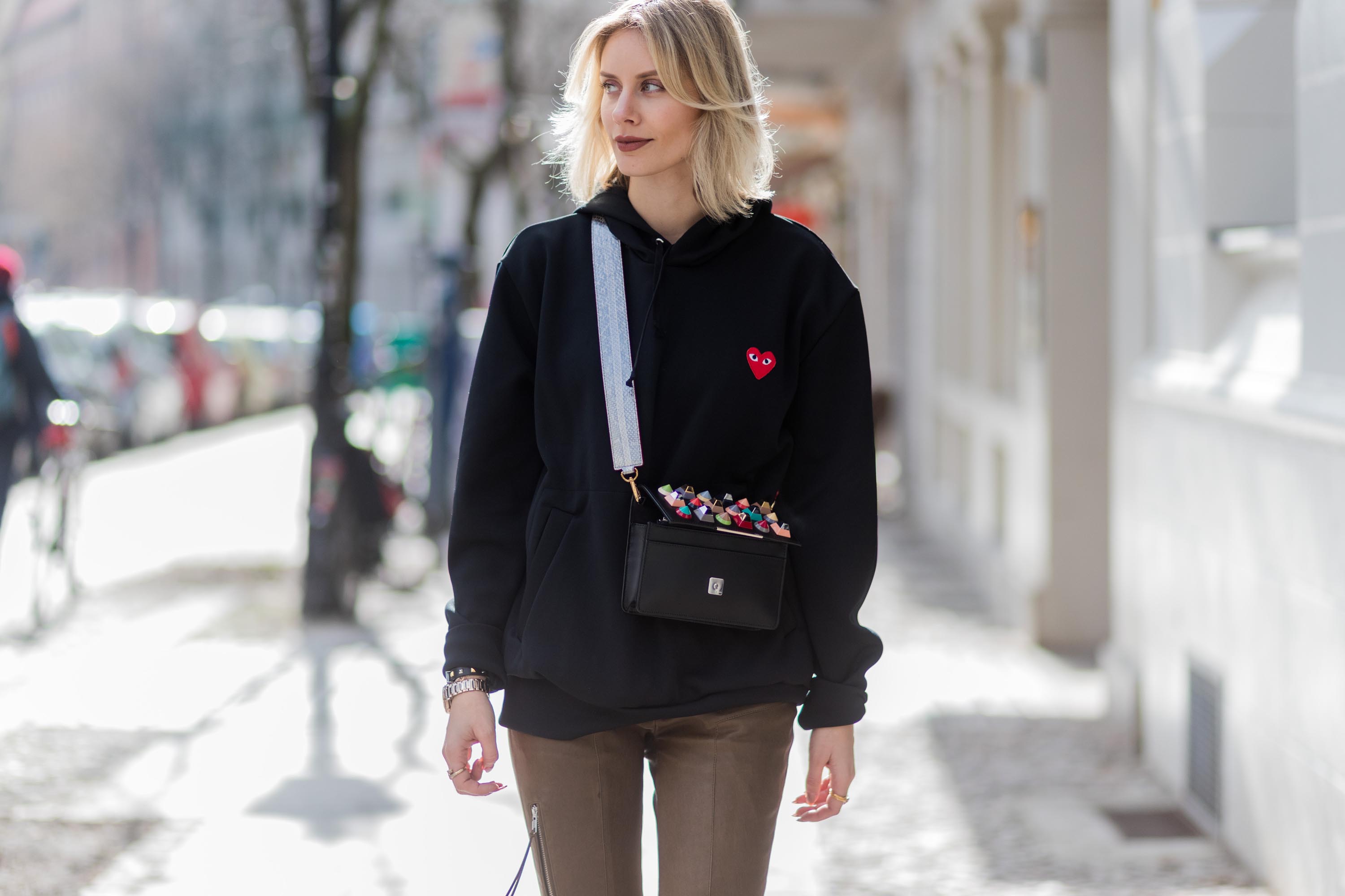 Lisa Hahnbueck street style in Berlin